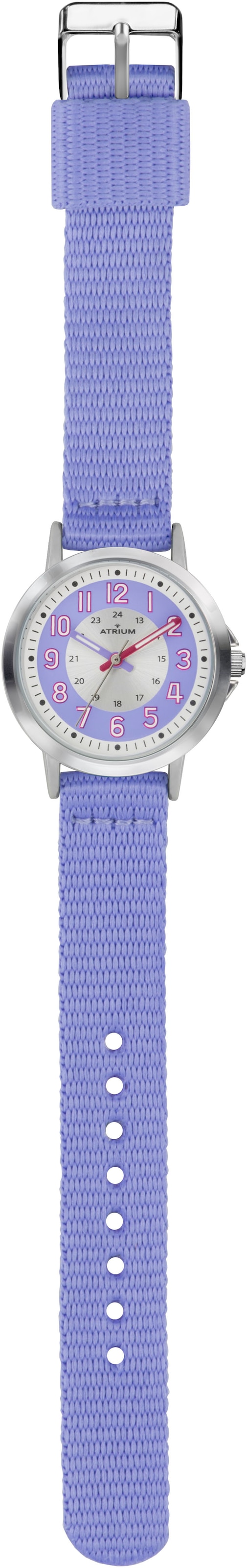 Atrium Quarzuhr, Armbanduhr,Kinderuhr,Lernuhr,Mädchen,Jungen, Schulanfang,Geschenkidee