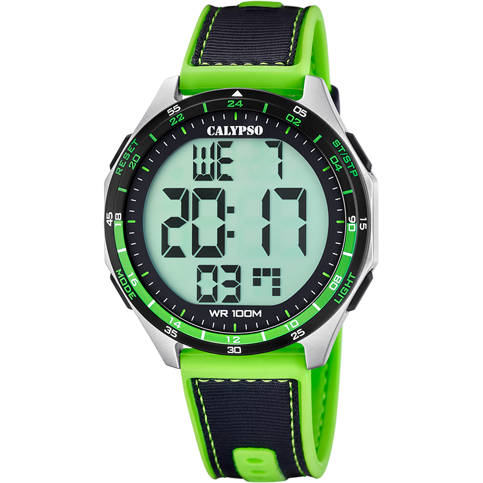 CALYPSO WATCHES Chronograph »Urban Digital« Quarzuhr, Armbanduhr, Herrenuhr, digital, Tag, Wochentag, Monat, Jahr