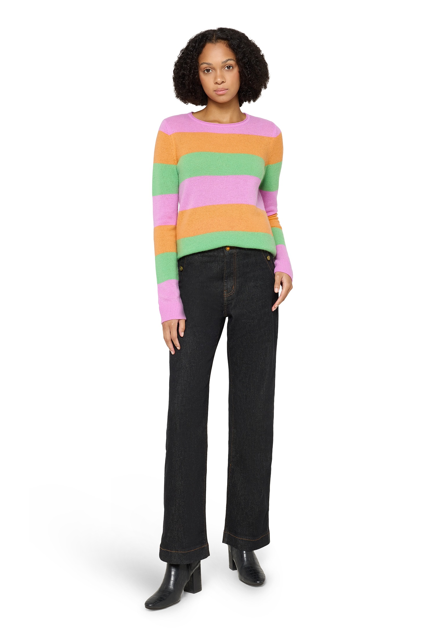 Cartoon Kaschmirpullover »Kaschmir-Pullover mit Rundhalsausschnitt«