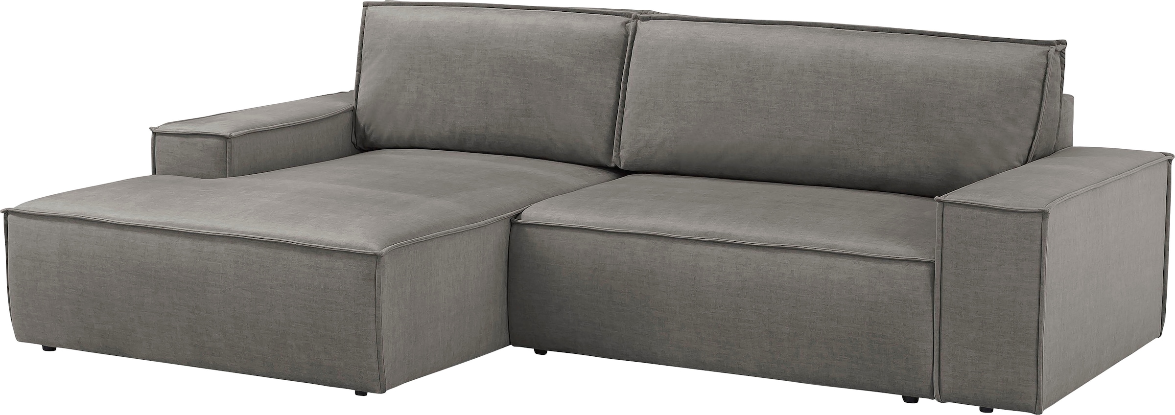 Ecksofa SHERWOOD Schlafsofa, mit Bettkasten, Cord-Bezug