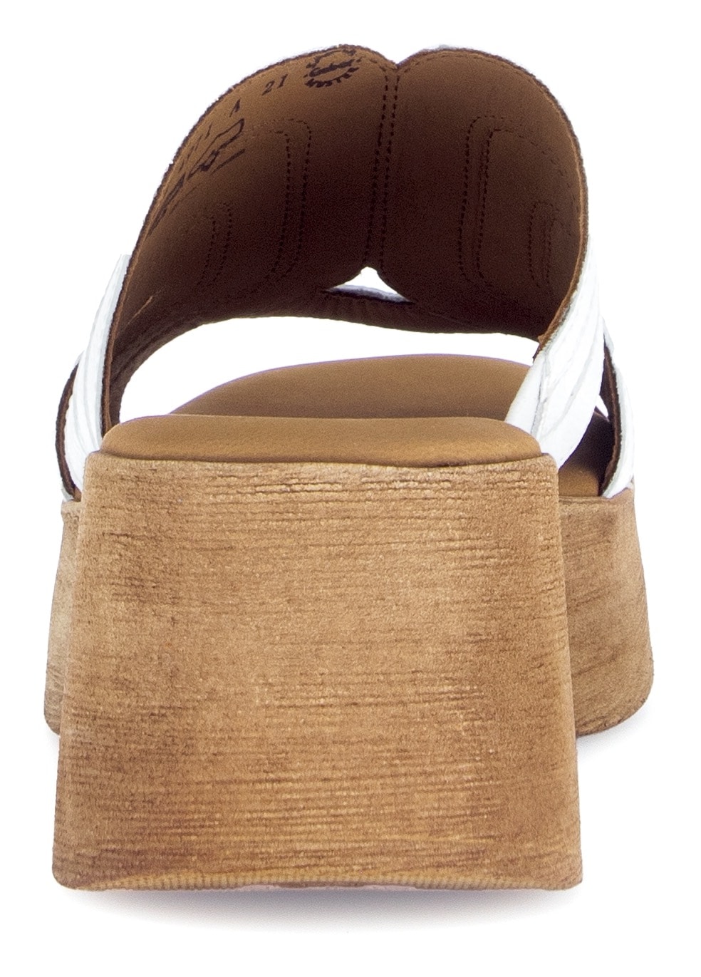 Gabor Pantolette, Keilabsatz, Sommerschuh, Best Fitting für eine komfortable Passform