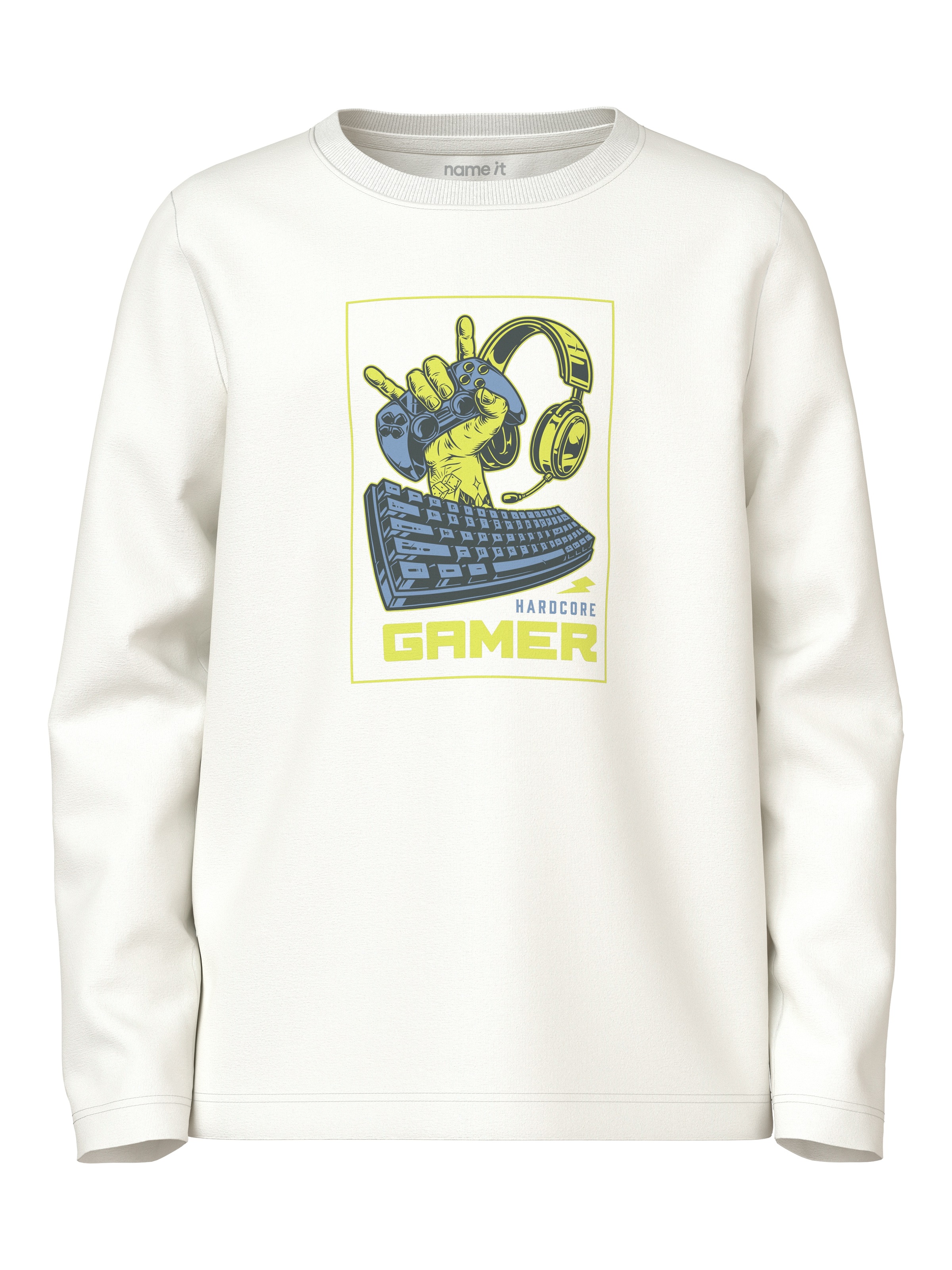 Name It Langarmshirt »NKMVUX 2P LS TOP« Packung, 2 tlg. Baumwollmischung, regular fit