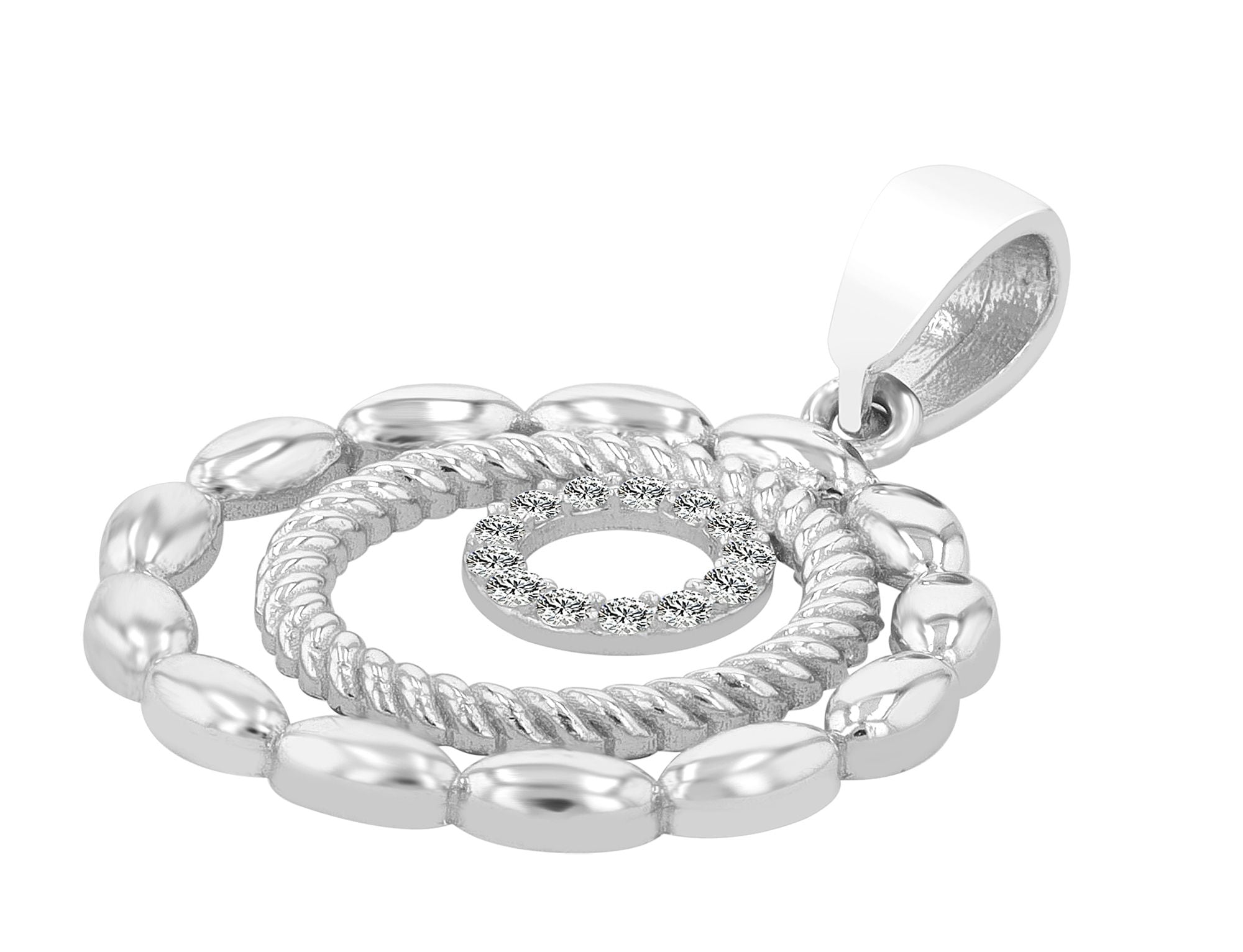 Adelia´s Kettenanhänger »Damen Anhänger aus 925 Silber mit Zirkonia«