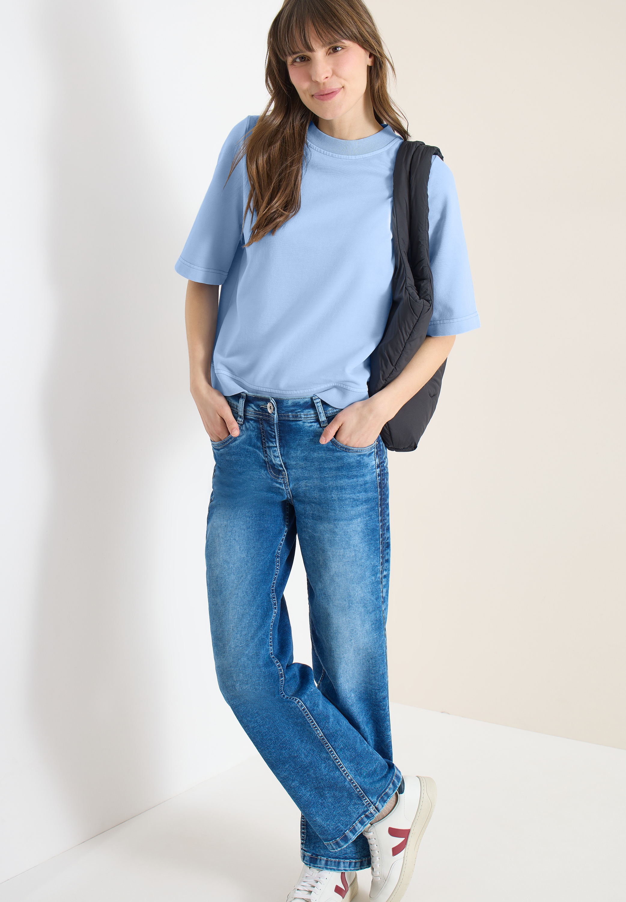 Cecil Sweatshirt , mit Rippbündchen
