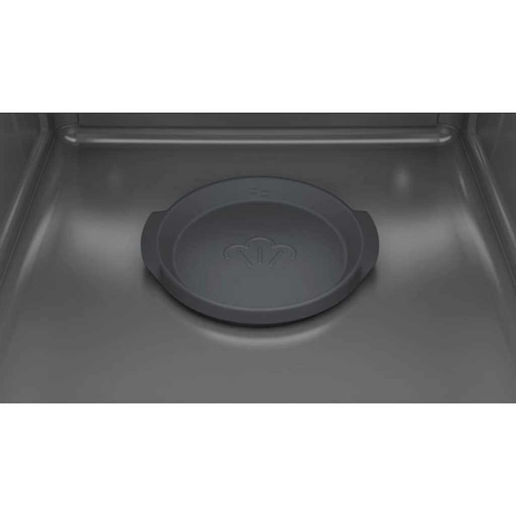 BOSCH Einbaubackofen »HRA534BS0«, Serie 4, HRA534BS0, mit Teleskopauszug nachrüstbar, ecoClean