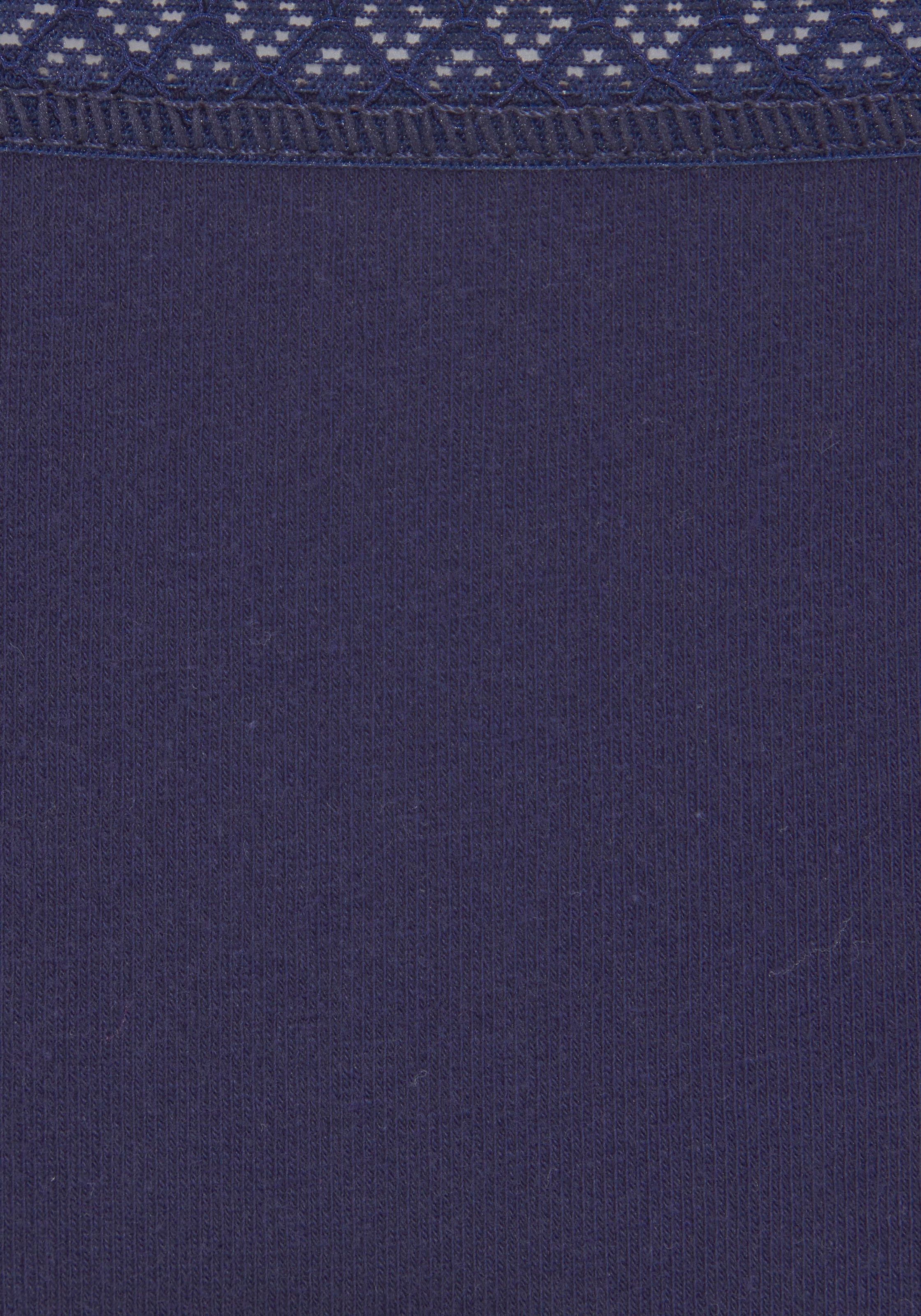 Vivance Brasilslip, (7er-Pack), mit feiner Spitzeneinfassung und aus weicher Baumwollqualität