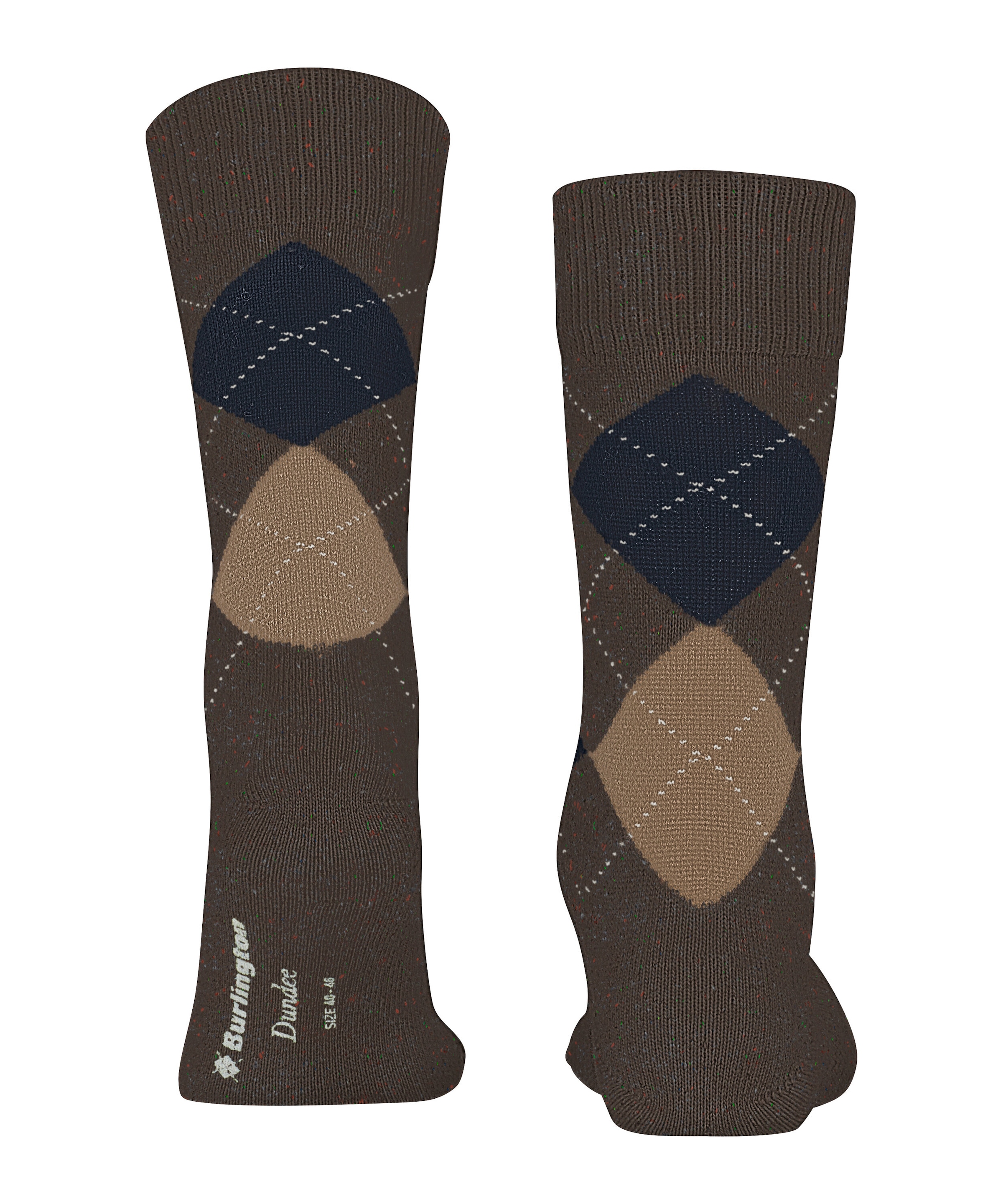 Burlington Socken »Dundee« Einheitsgröße 40-46, Argyle-Muster, Burlington-Clip