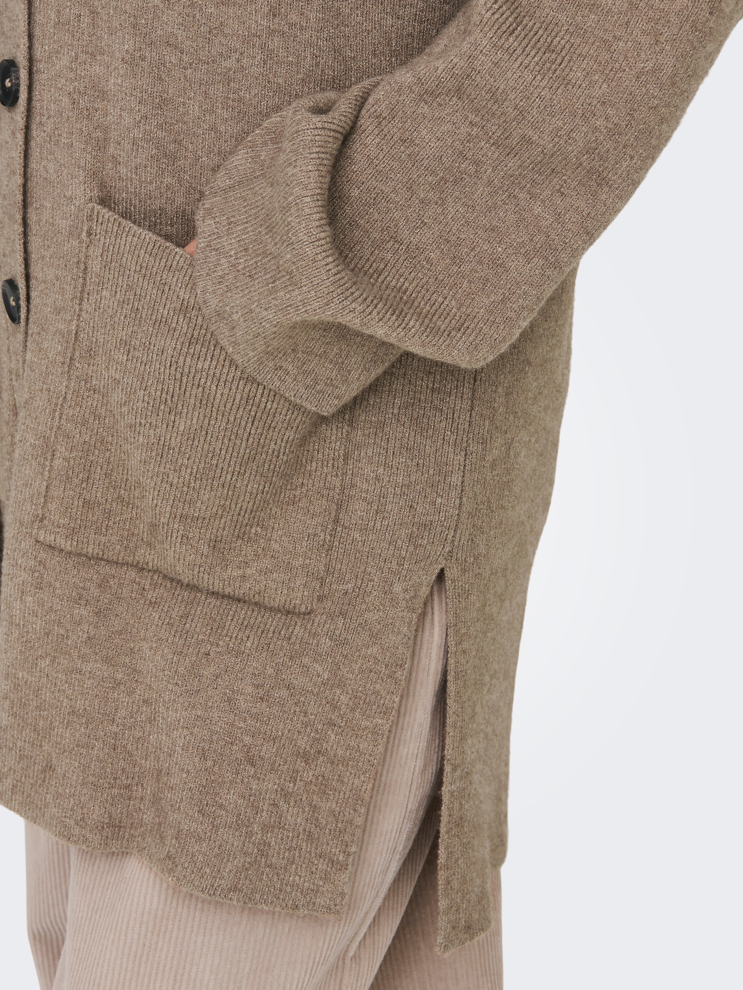 ONLY Strickjacke »ONLKATIA LS RIB V LOOSE CARDIGAN CC KNT«