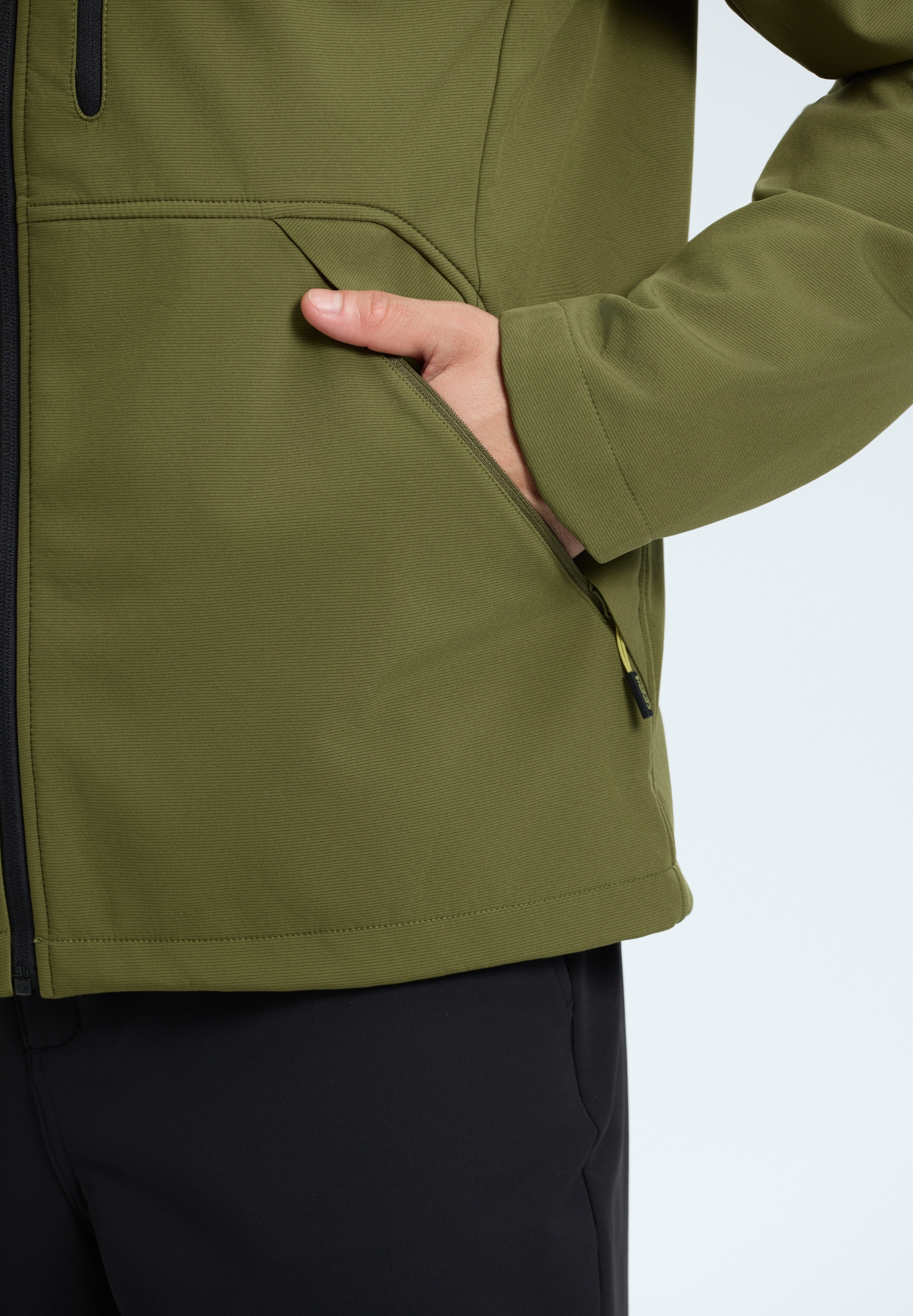 Icepeak Softshelljacke »ICEPEAK BUXTON« für vielseitige Outdoor-Aktivitäten, aus Polyester, wasserabweisend