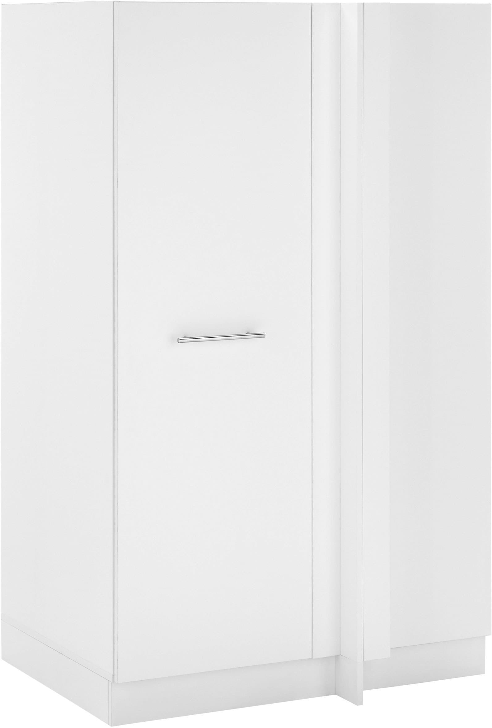 Laundreezy Eckschrank »Laundreezy, Eckschrank BxHxT 100x162x68 cm« 1 Stk. tlg. Breite 100cm, Tür L/R montierbar, Softclose-Funktion