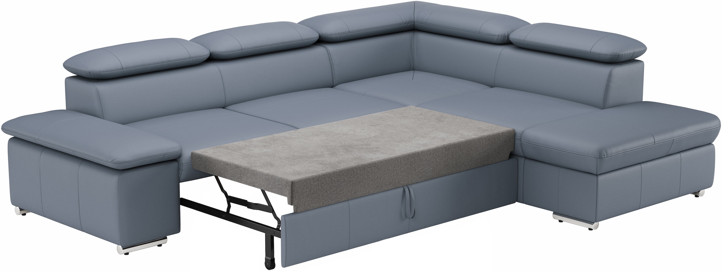 Ecksofa Valantine V, wahlweise mit Bettfunktion