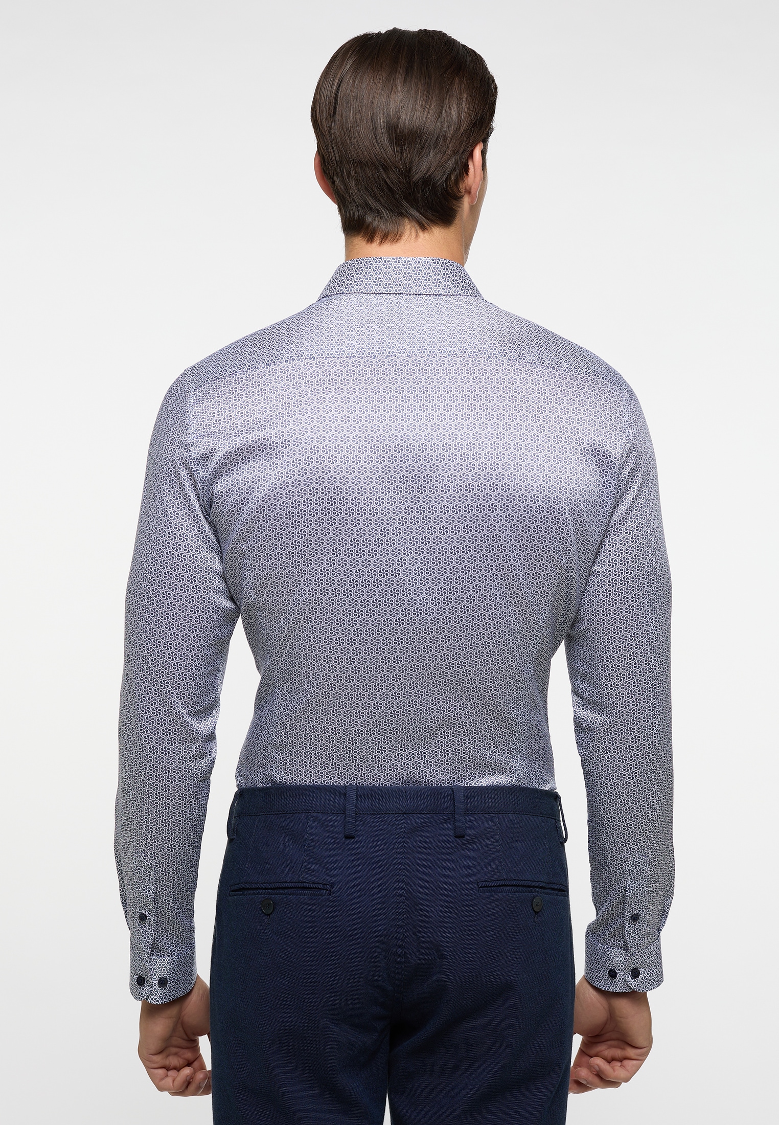 Eterna Langarmhemd »SUPER SLIM« EASY IRON (bügelleicht)