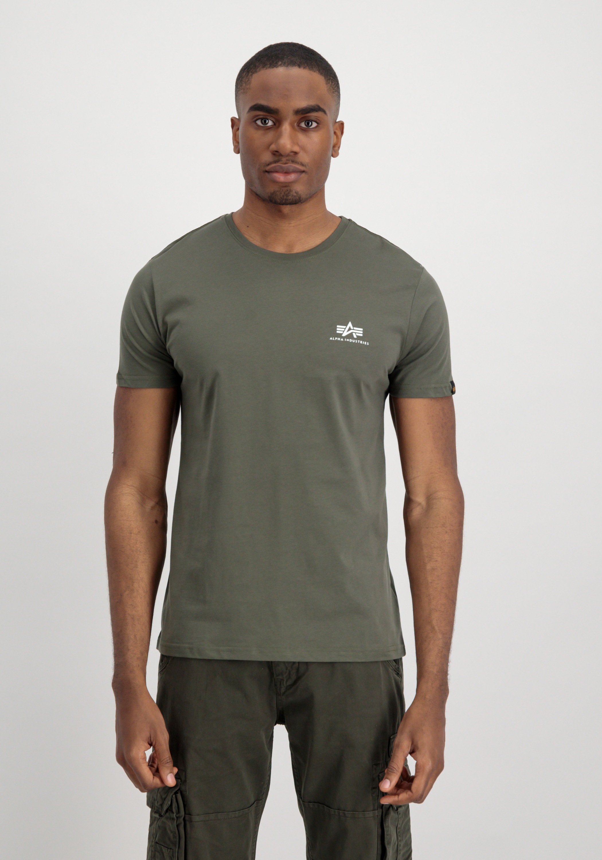 Alpha Industries T-Shirt »Alpha Industries Men - T-Shirts Basic T-Shirt SL«