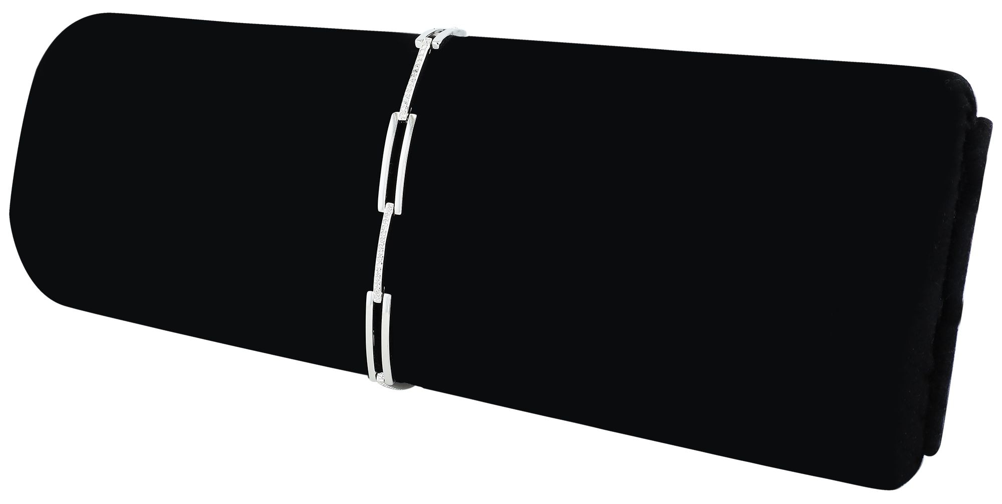 Adelia´s Armband »Damen Armband aus 925 Silber mit Zirkonia 18 cm«