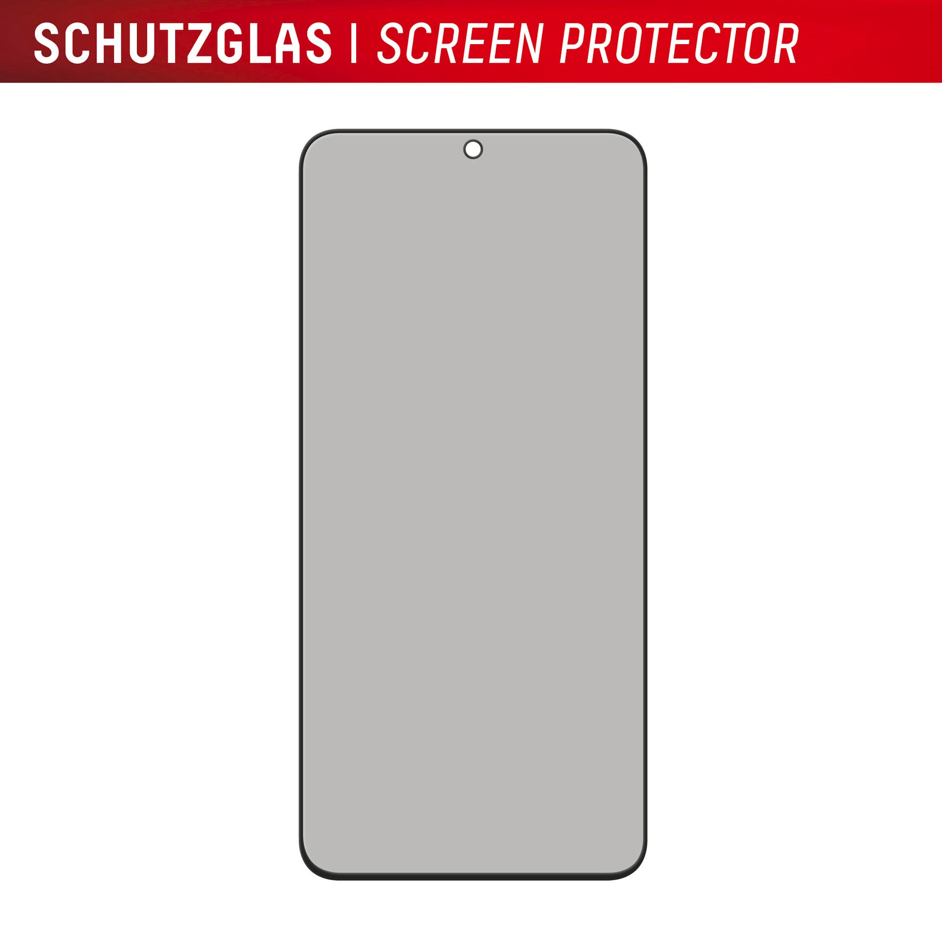 Displex Displayschutzglas »Privacy Glass Screen Protector« für Samsung Galaxy S24 FE;Samsung Galaxy S25 FE Blickschutzfolie, Schutzfolie, Bildschirmschutz, kratz- & stoßfest