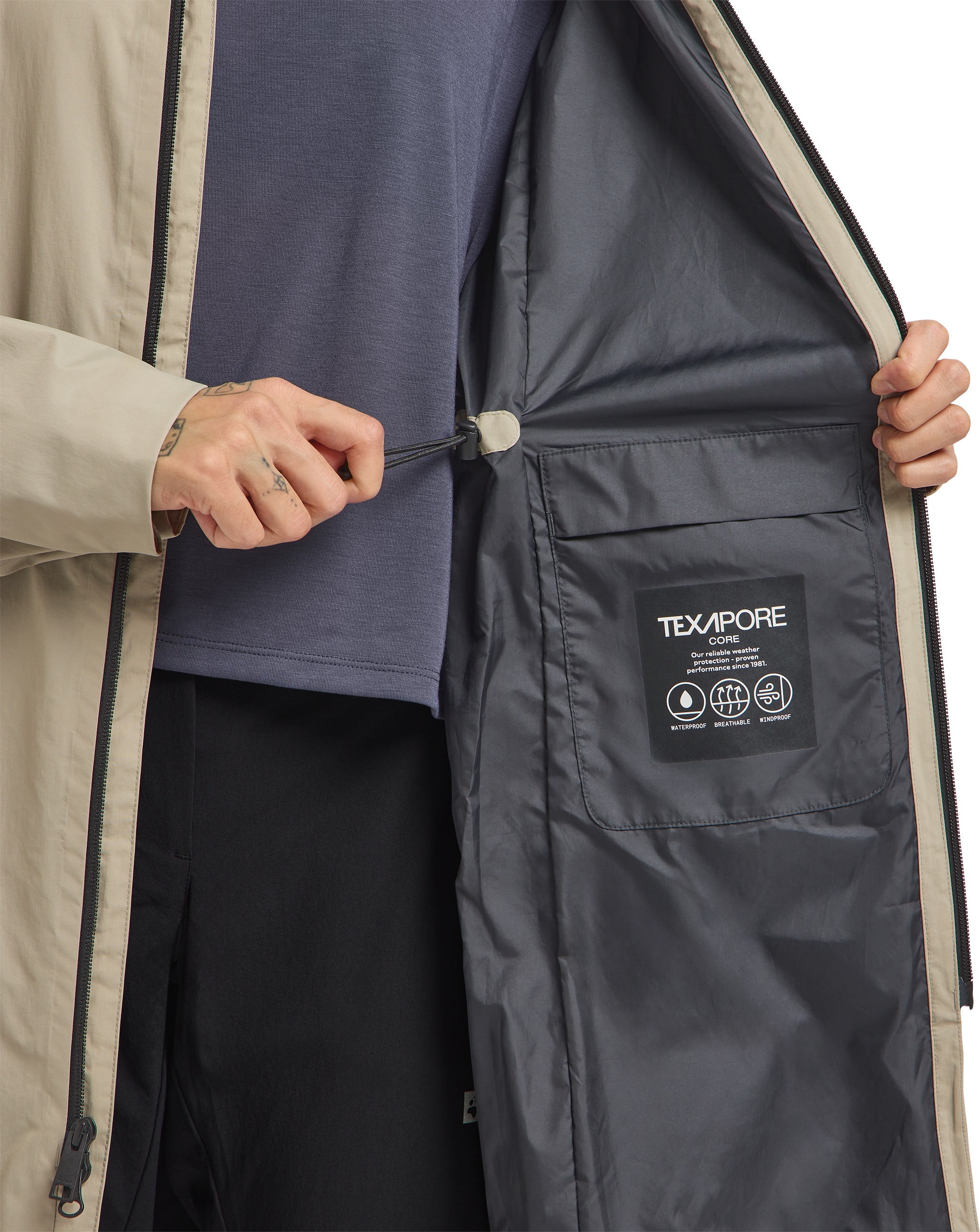 Jack Wolfskin Funktionsmantel »WELLSEE COAT W«
