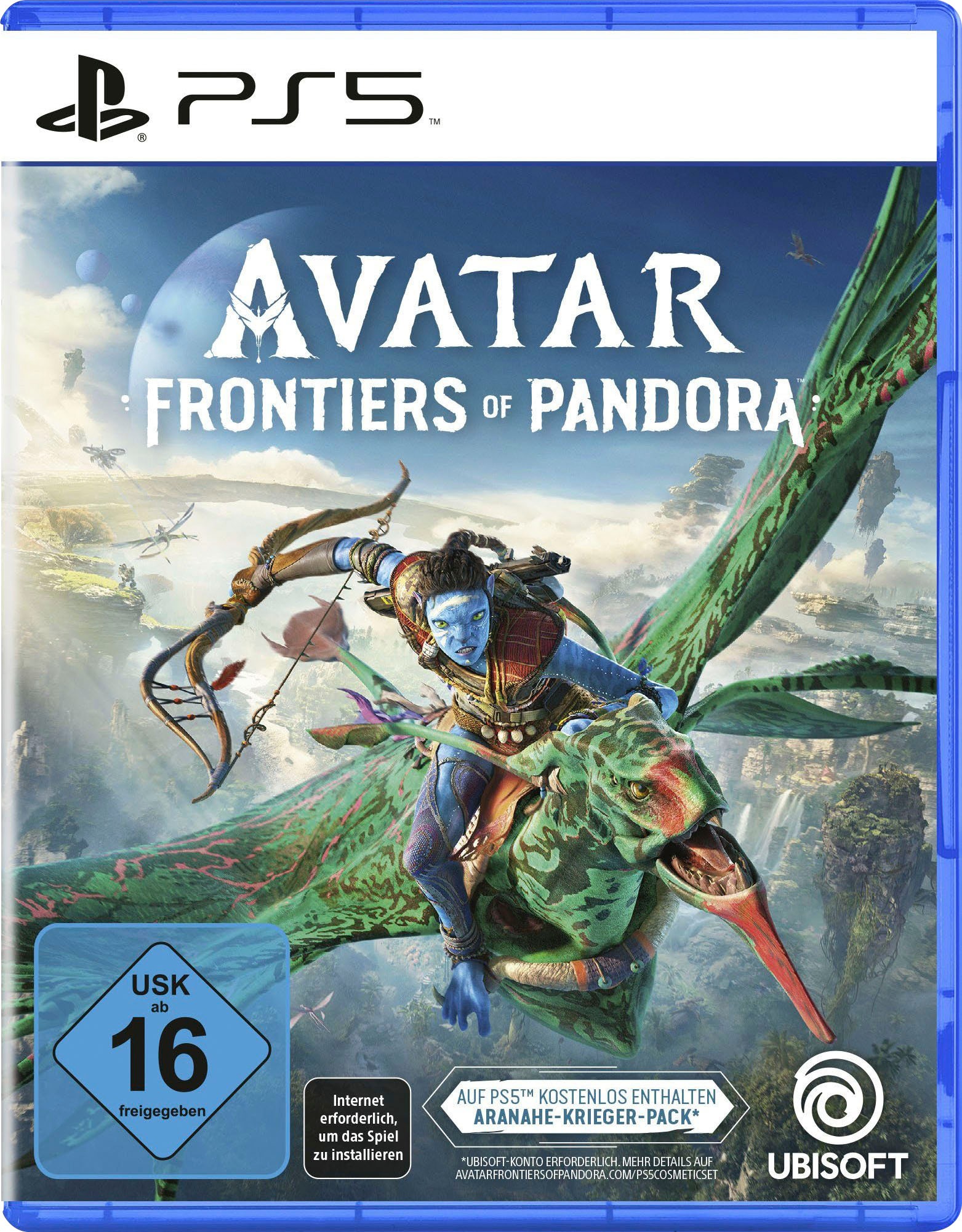 PlayStation 5 Controller »Avatar: Frontiers of Pandora + Midnight Black DualSense«