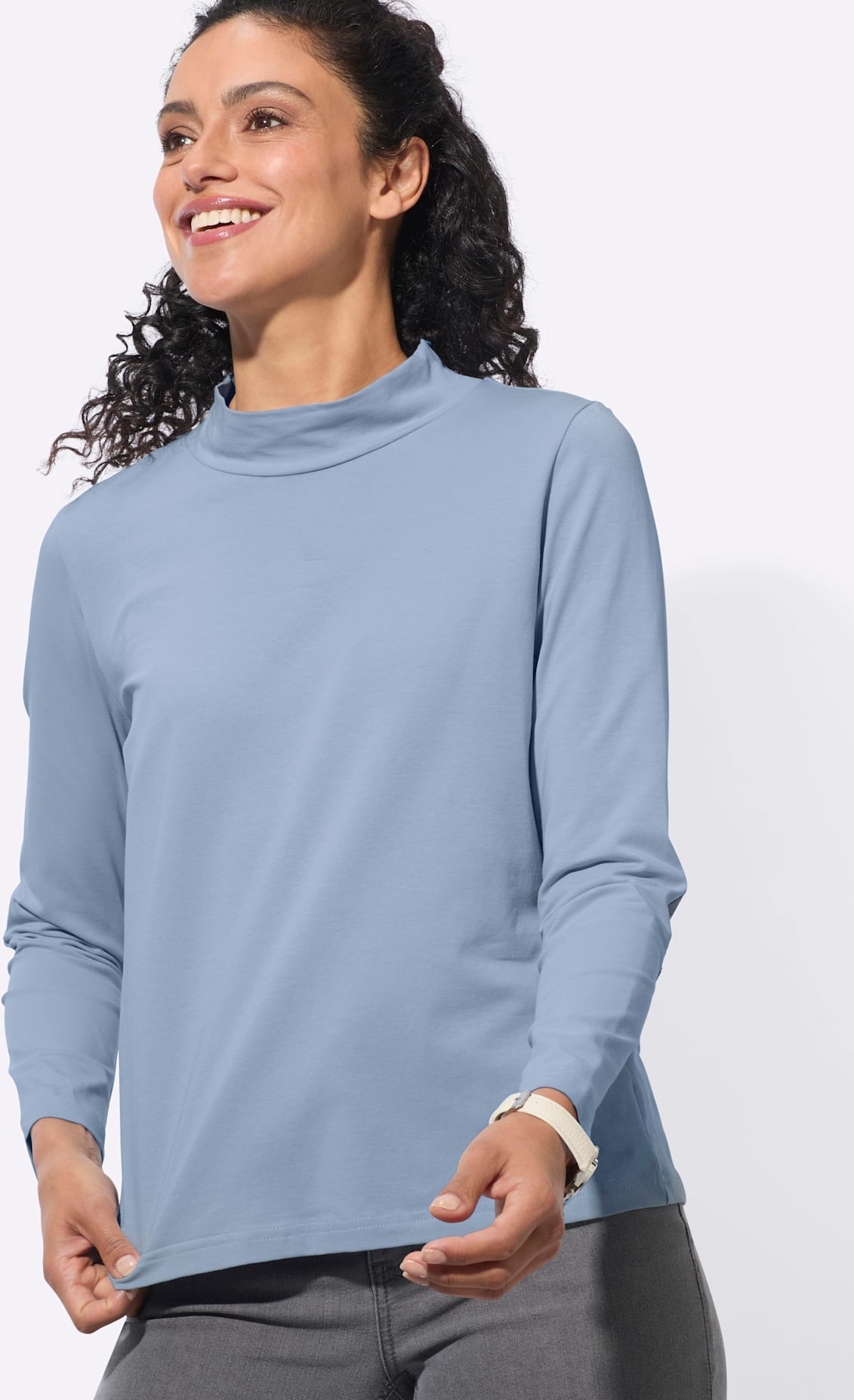 Inspirationen Stehkragenshirt »Stehkragen-Shirt« 1