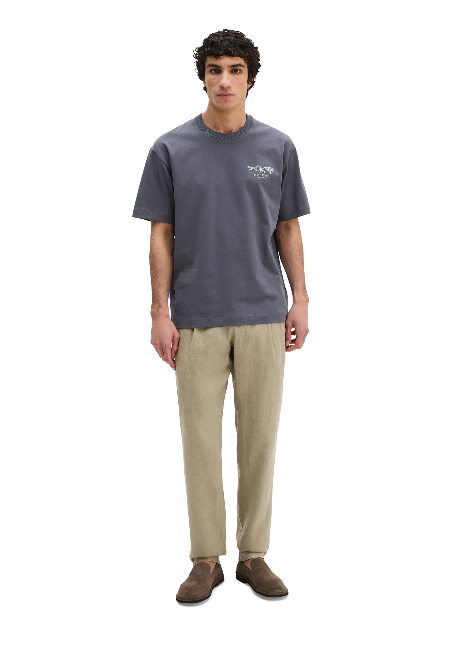 Marc O'Polo T-Shirt loose fit mit Rückenprint