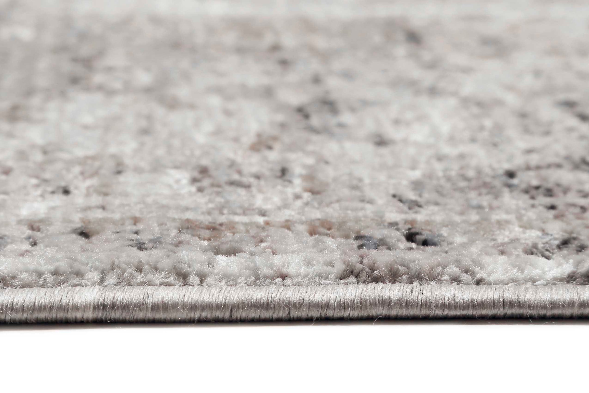 Wecon home Teppich »SoHo Touch«, rechteckig, 7 mm Höhe, Hoch-Tief-Struktur, Wohnzimmer