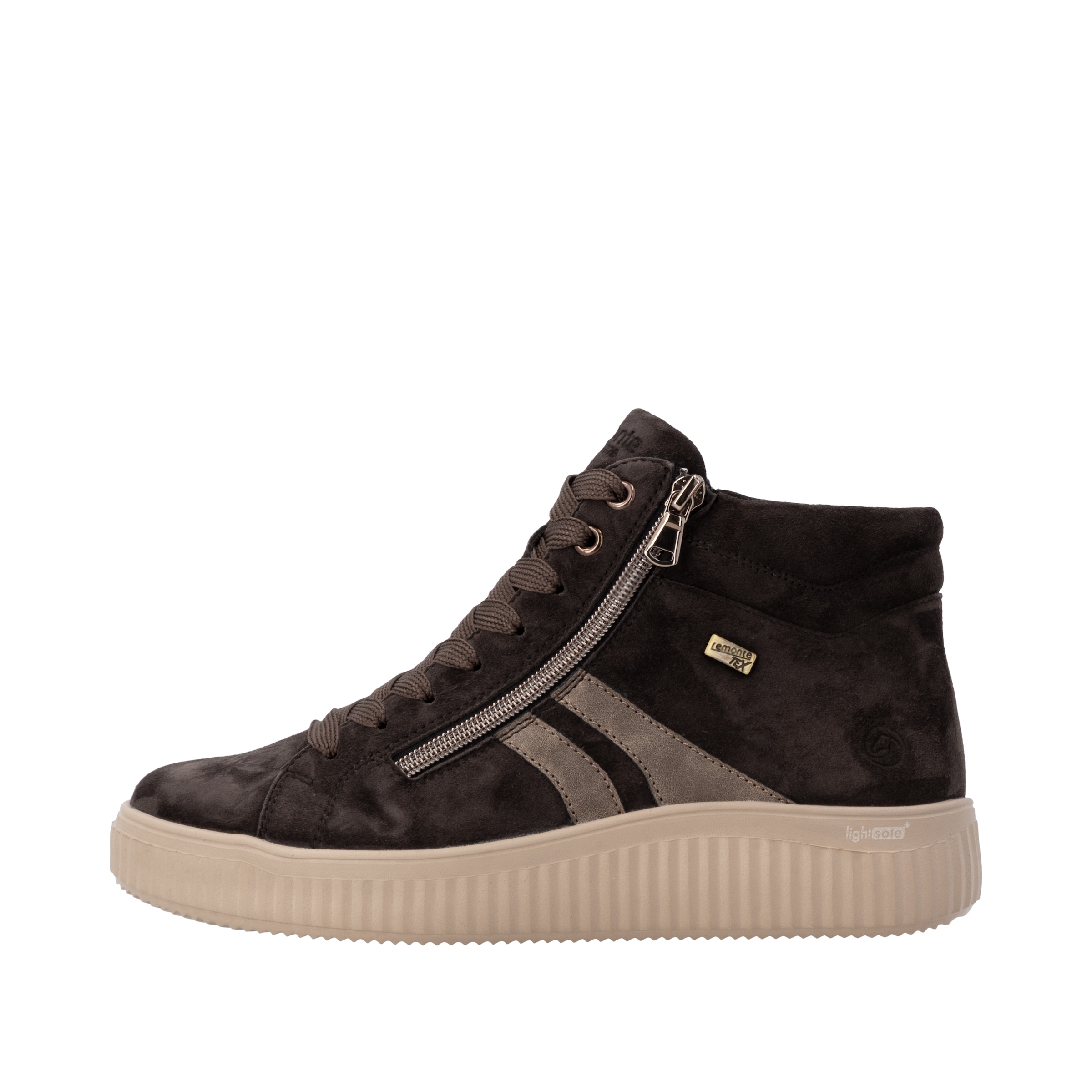 Remonte Winterboots  Sneakerboots, Stiefelette mit Reißverschlüssen, TEX-Membran