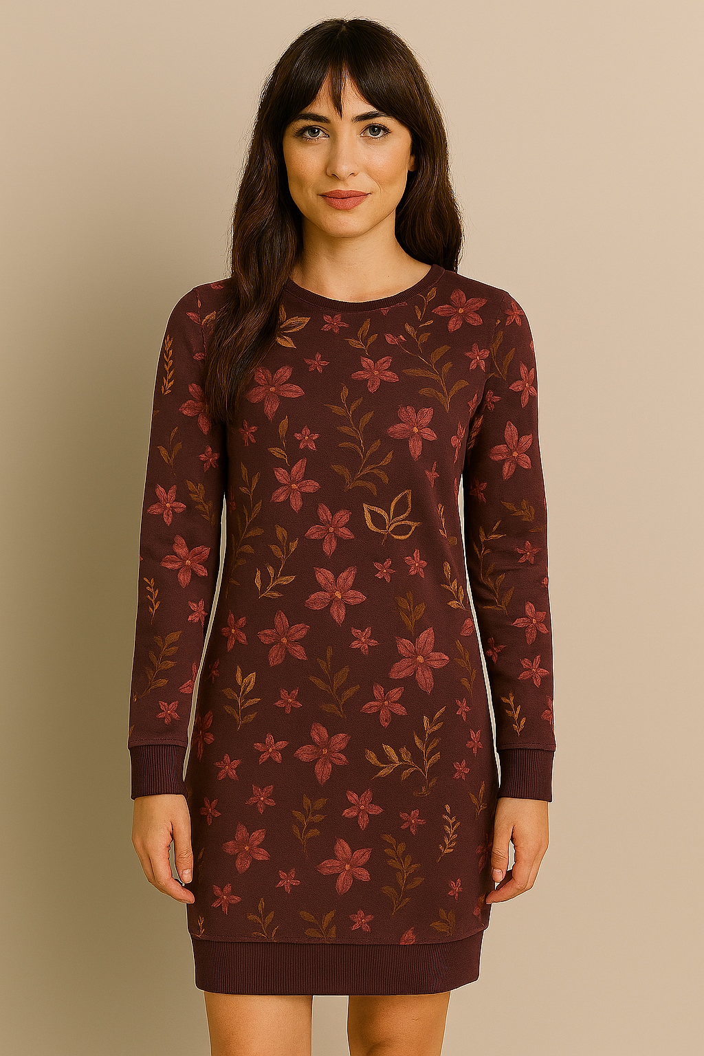 Ragwear Sweatkleid »MENITA FLOWERS O«