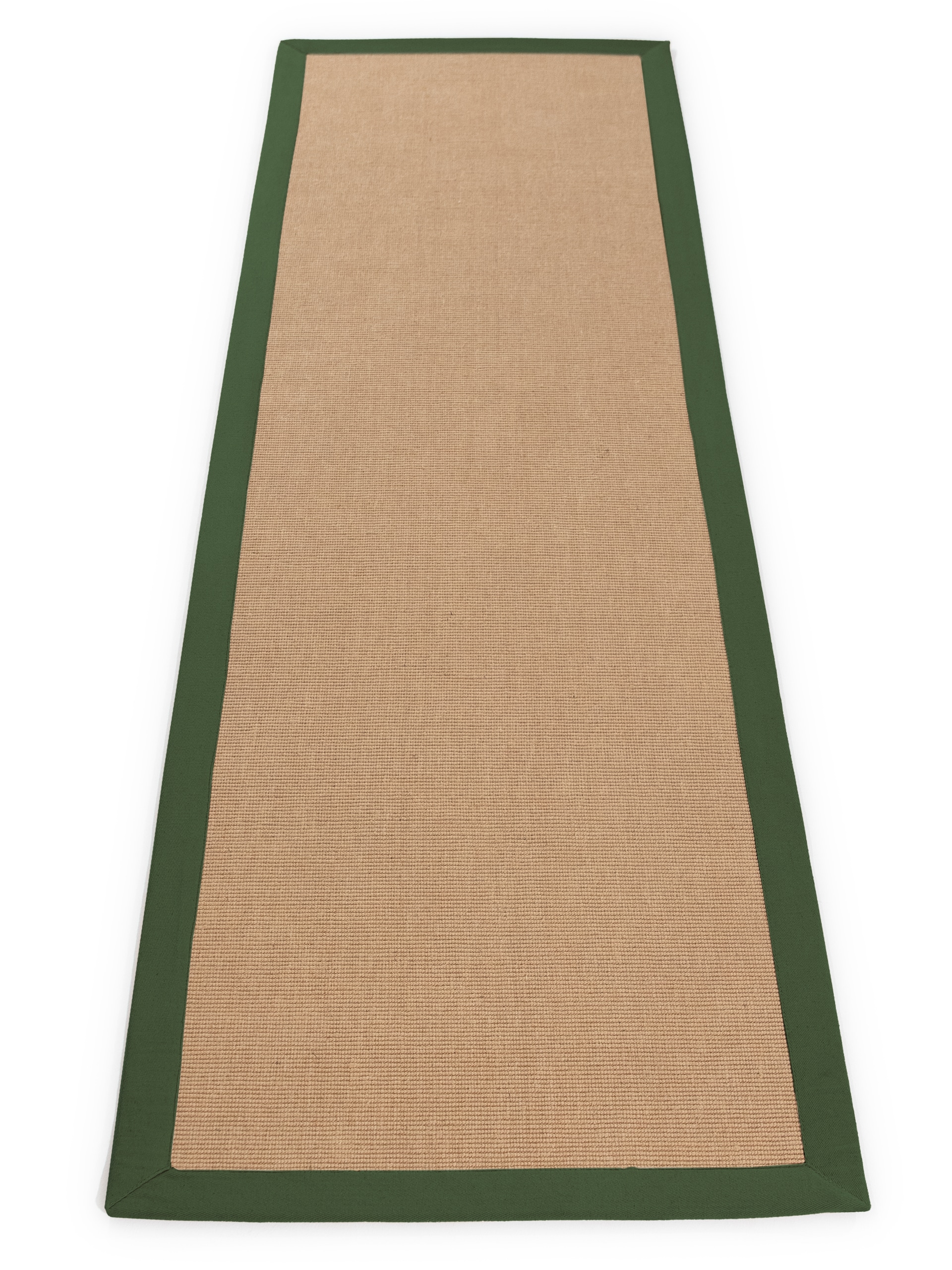 carpetfine Läufer »Sisal«, rechteckig, 5 mm Höhe, mit farbiger Bordüre, Anti Rutsch Rückseite
