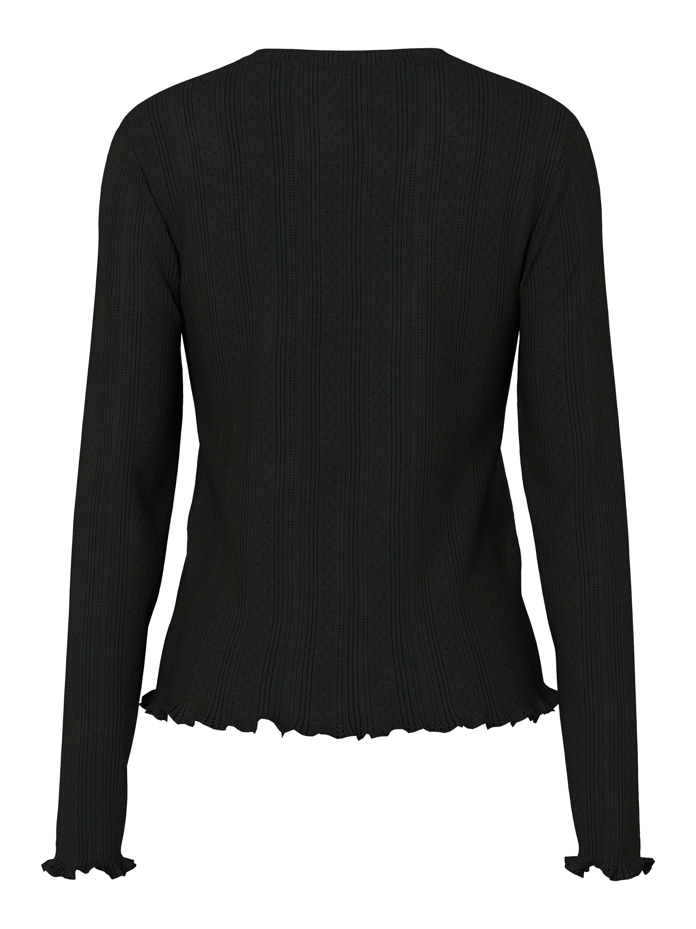 pieces Langarmshirt »PCMARIE LS O-NECK POIN TOP JRS NOOS BC«
