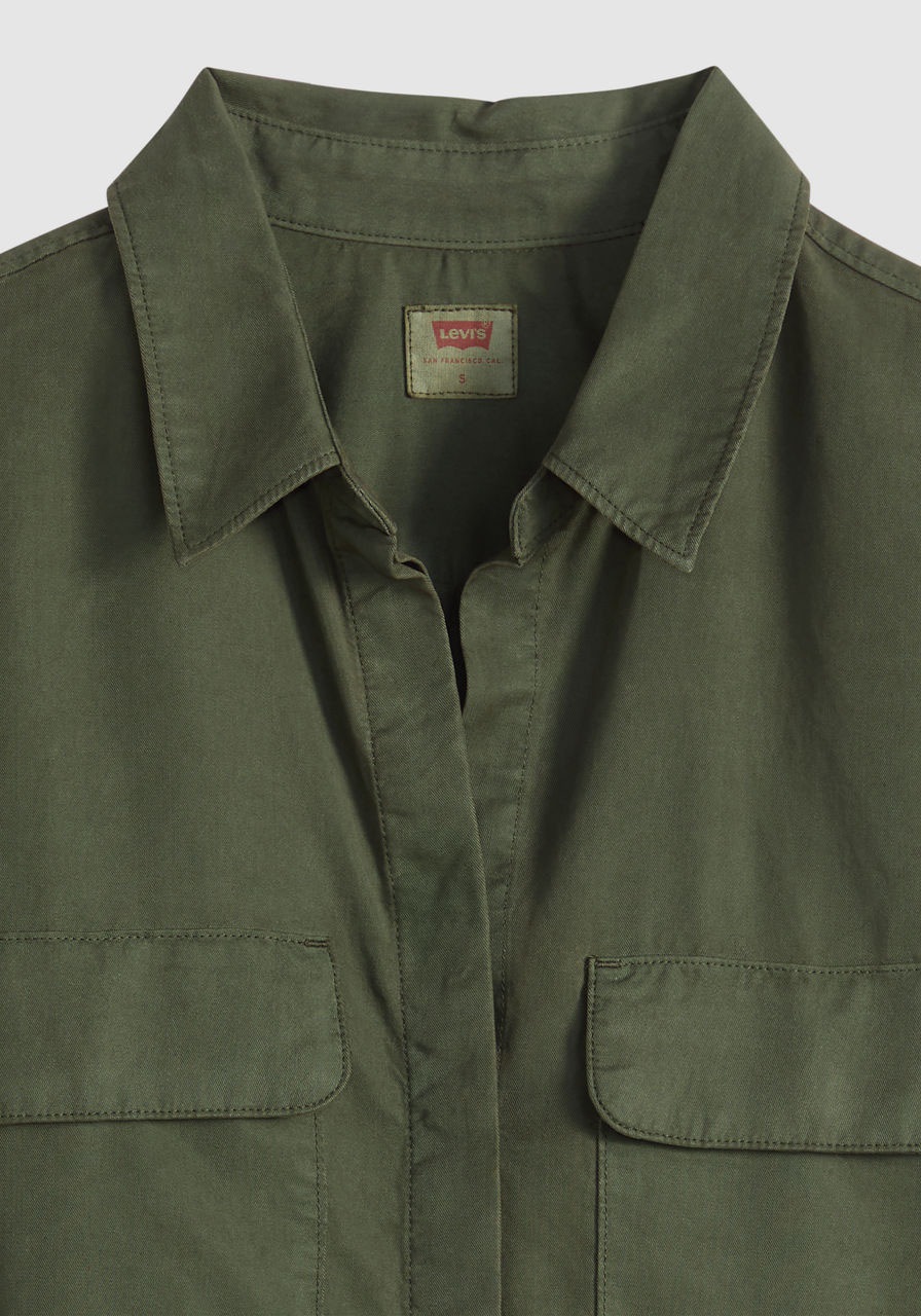 Levi's® Hemdbluse Krempelärmel mit Riegel