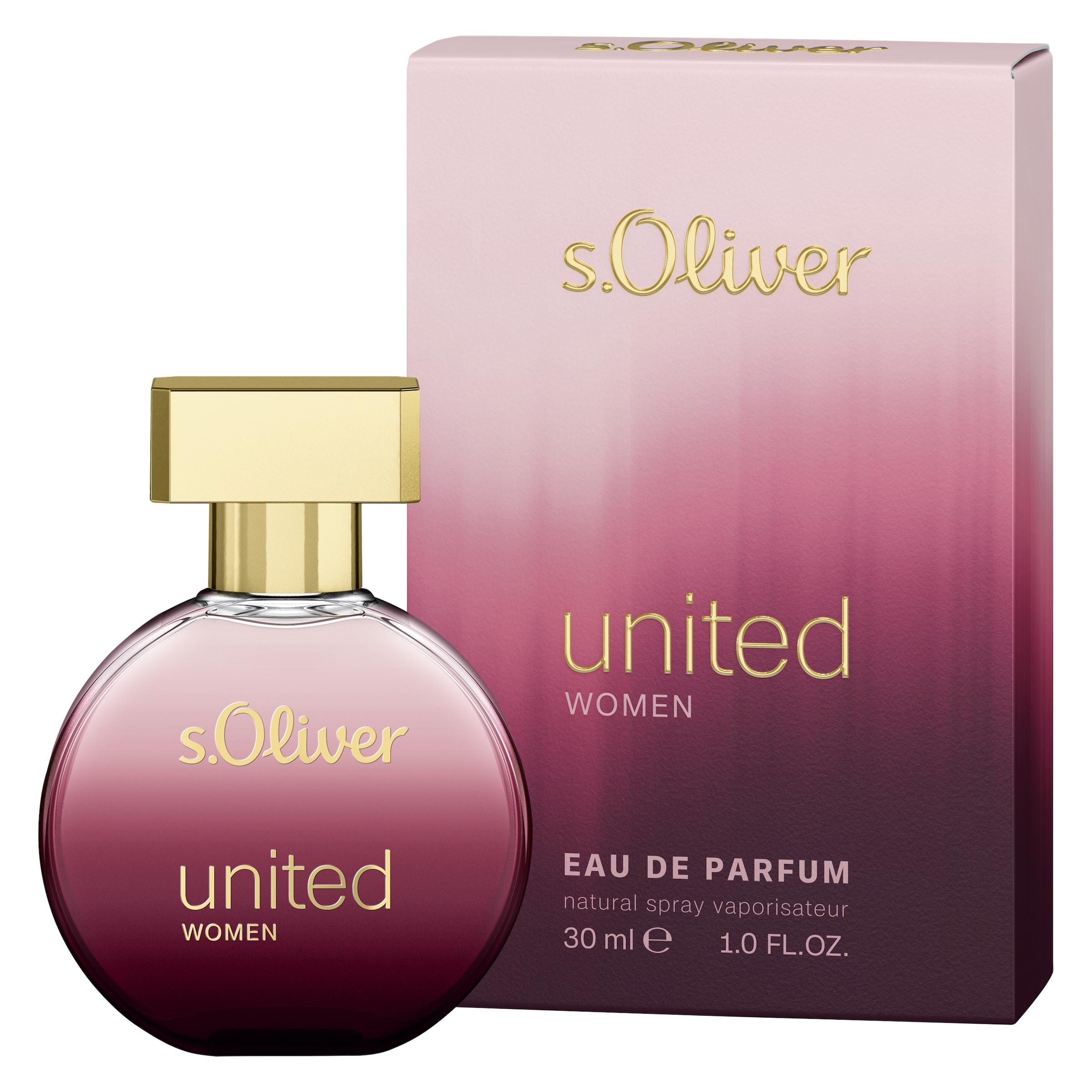 s.Oliver Eau de Parfum »UNITED« EdP 30 ml Natural Spray