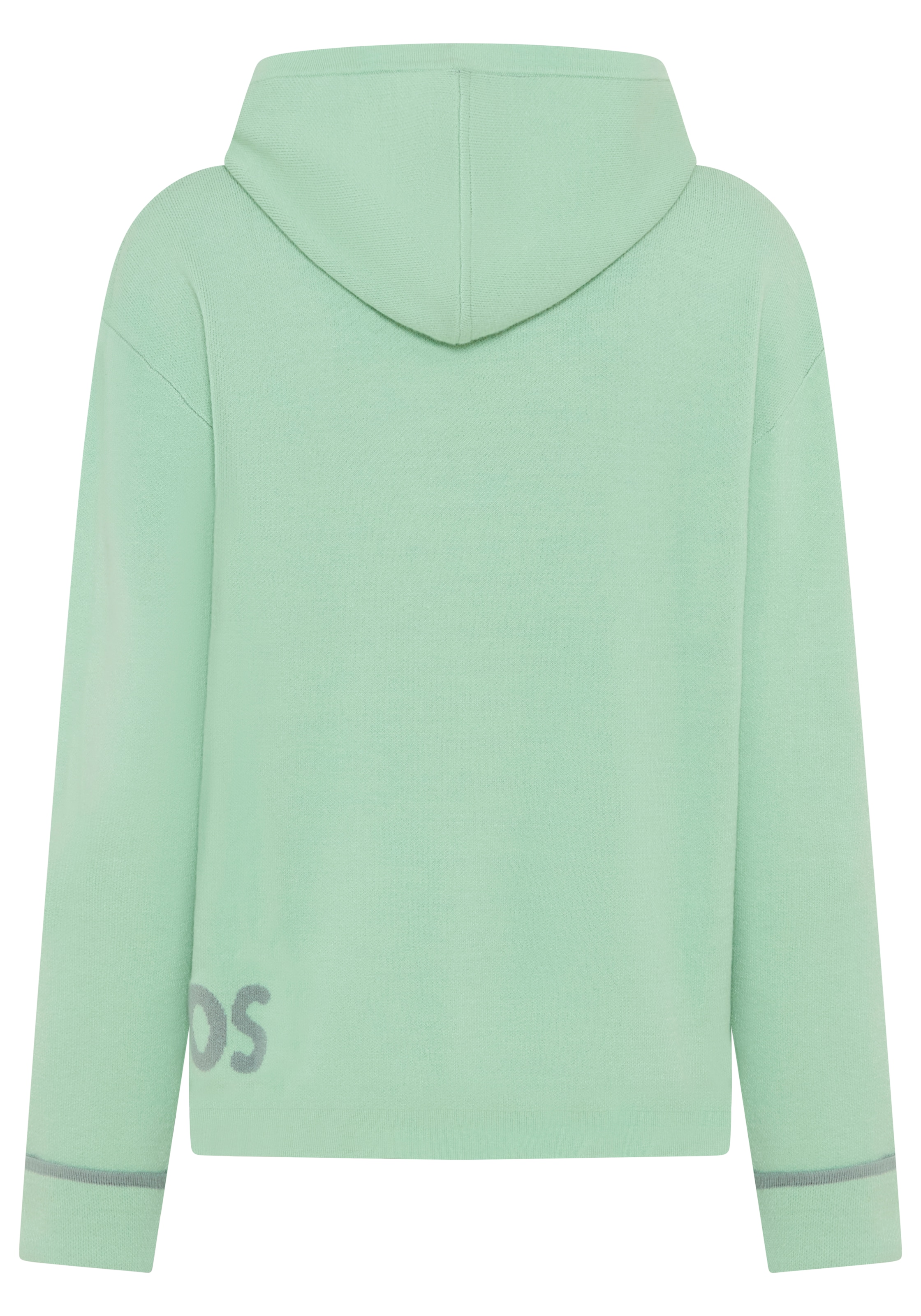 KangaROOS Kapuzenpullover aus Viskose-Mix, lässige Passform, Langarm, große Größen