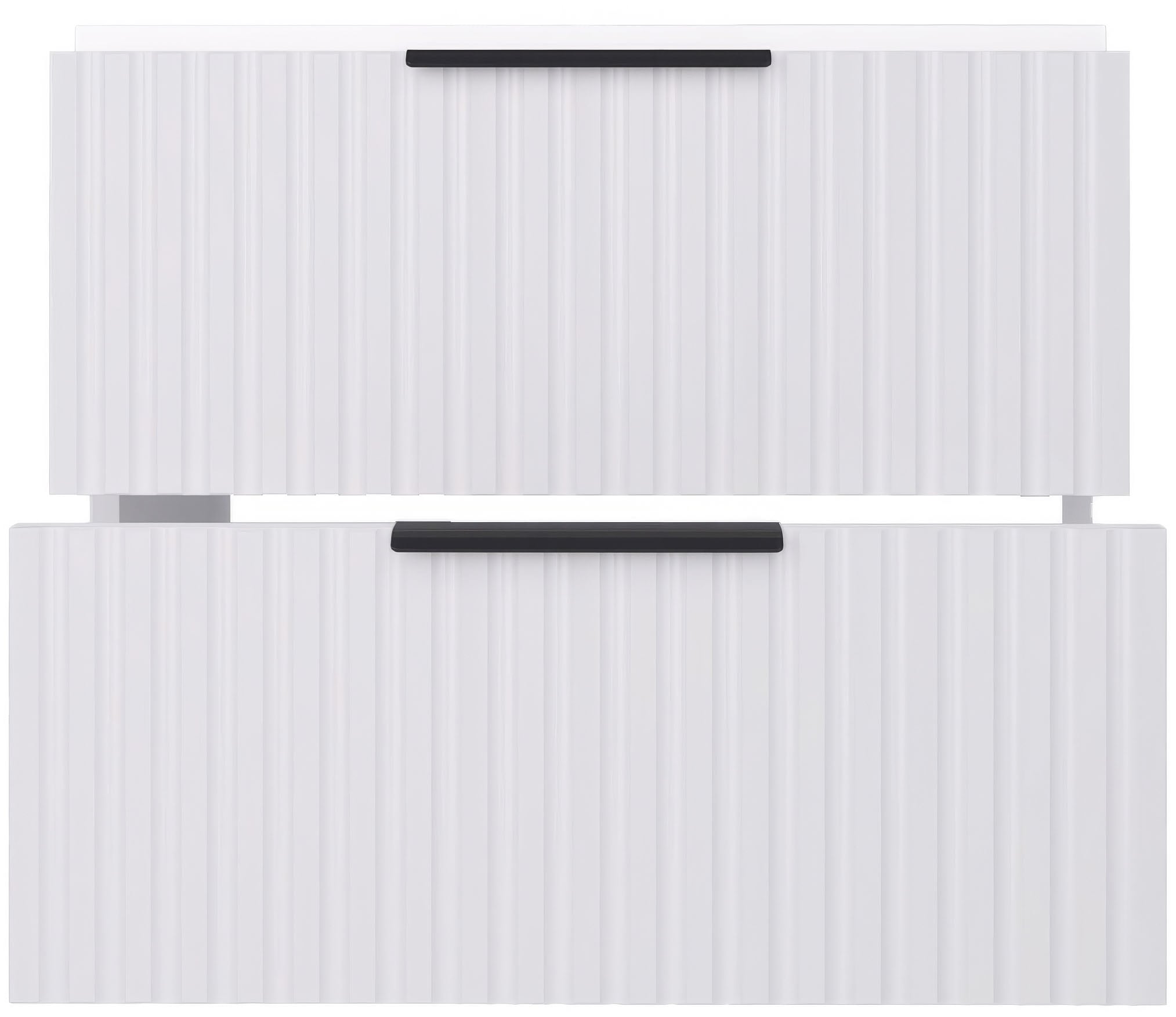 welltime Waschtisch »TIBU mit Waschbecken. 2 Schubladen. 2 Breiten (60/80cm) und 4 Farben« Badschrank mit Waschbecken, Softclose, Maße B/H/T: 61/53/47 cm