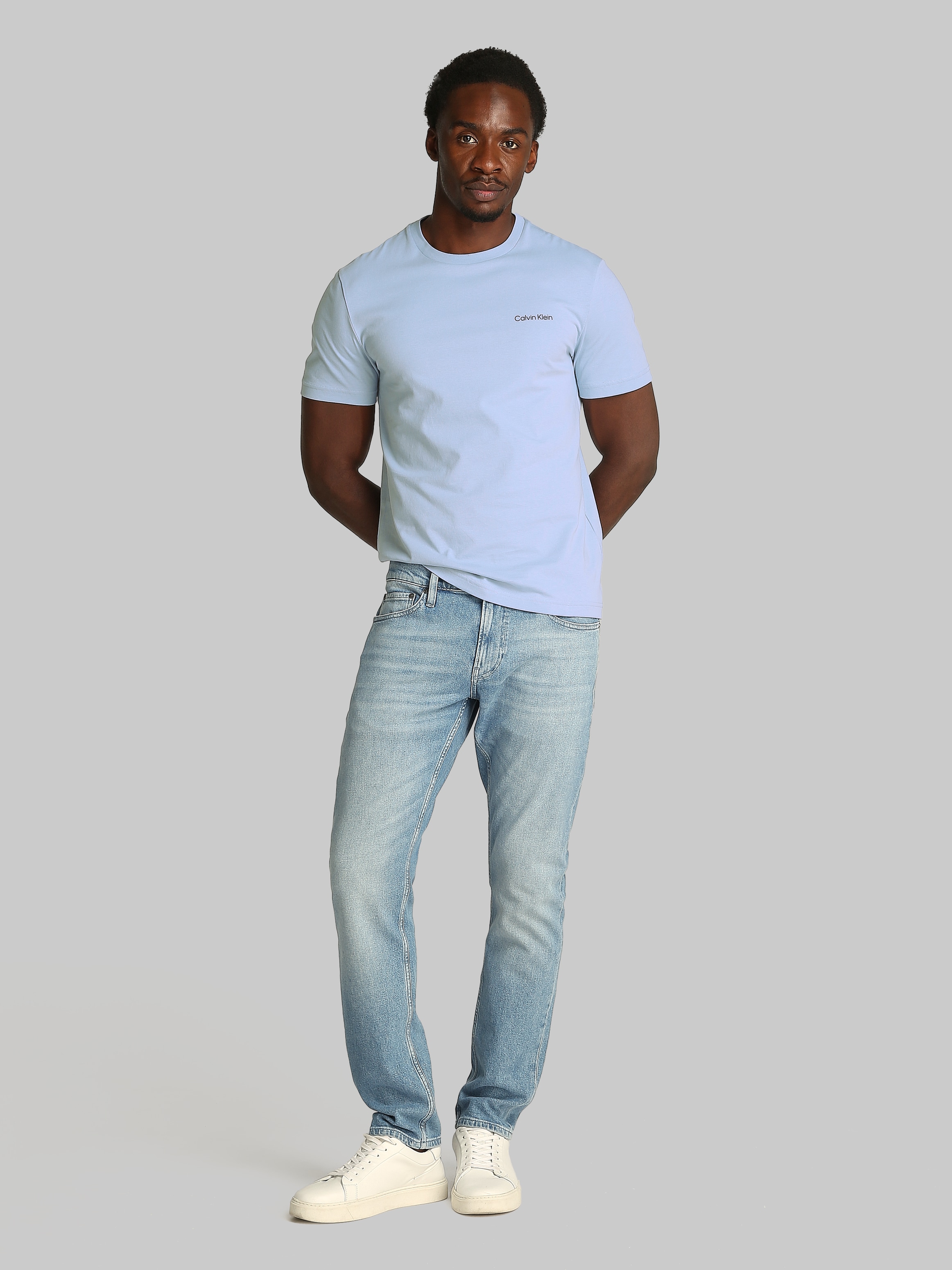 Calvin Klein T-Shirt »CP-LINEAR BOX LOGO T-SHIRT«, in Unifarbe