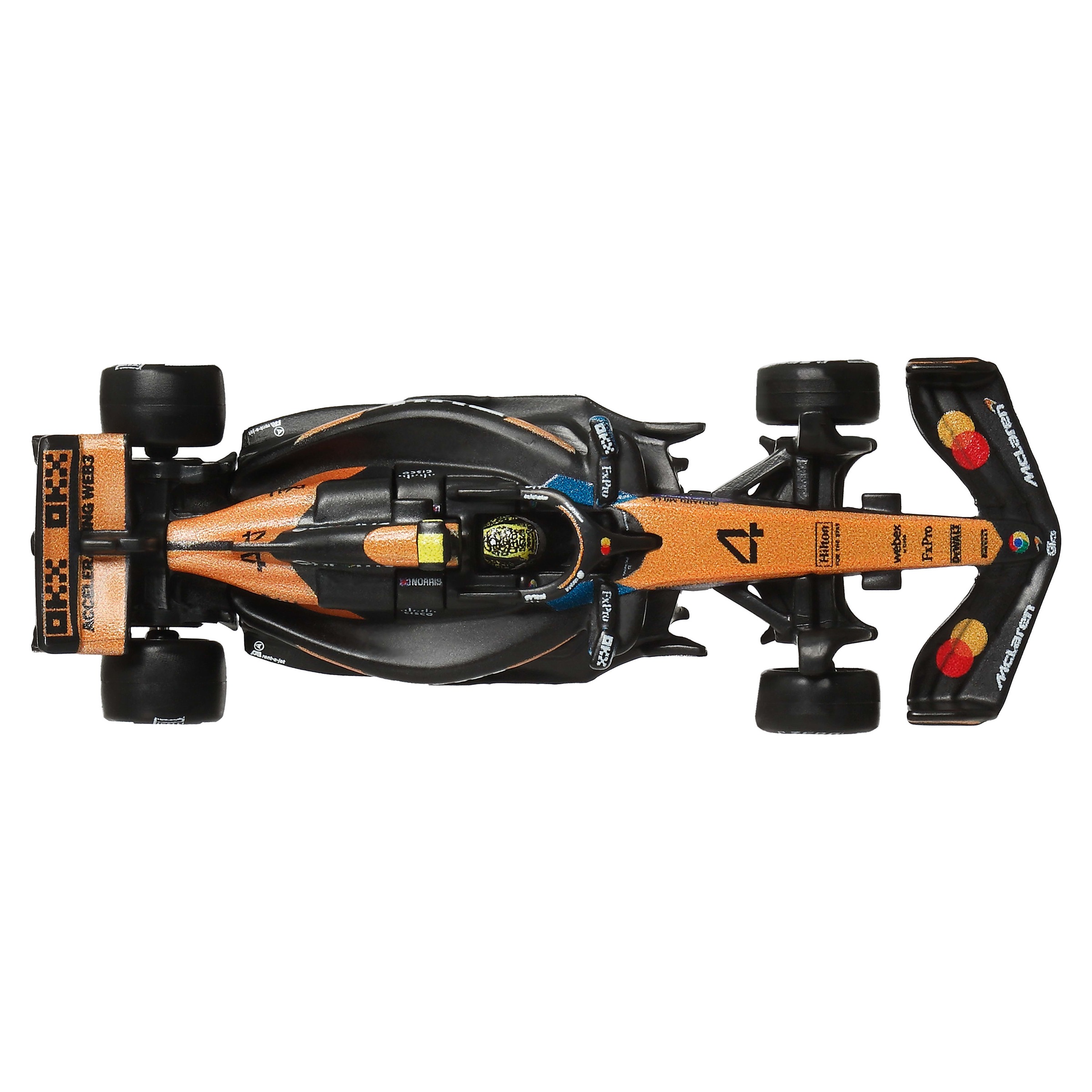 Hot Wheels Spielzeug-Rennwagen »Premium Formel 1, McLaren F1-Team Oscar Piastri und Lando Norris« Maßstab 1:64