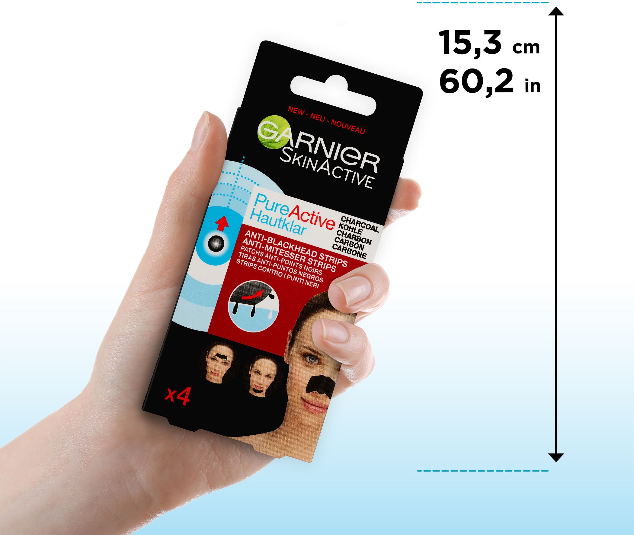 GARNIER Pflege-Set »SkinActive Mitesser SOS Set«, mit hoher Wirksamkeit