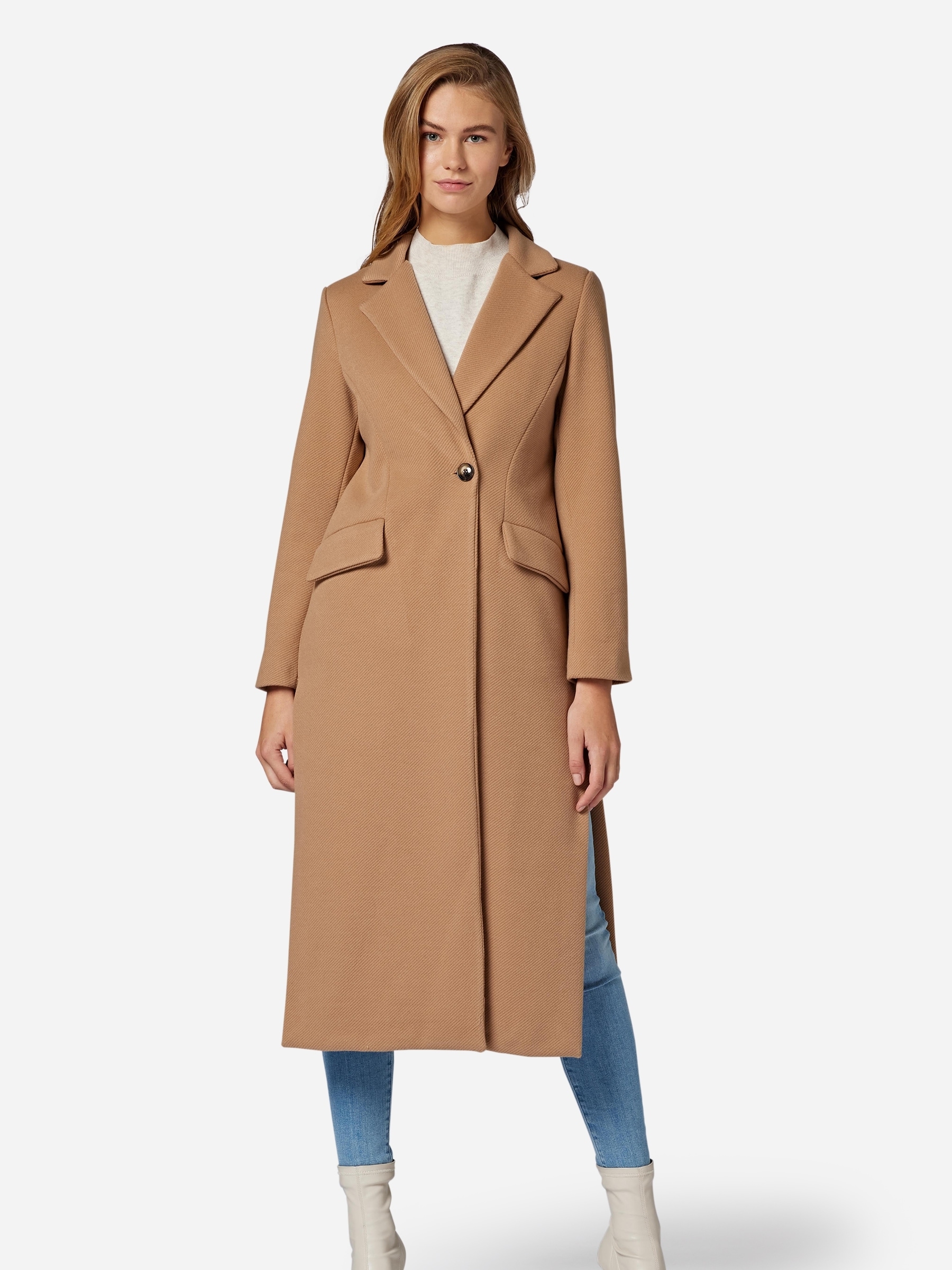 RICANO Langmantel »Mantel Grazia« Handgefertigt, Made in Italy