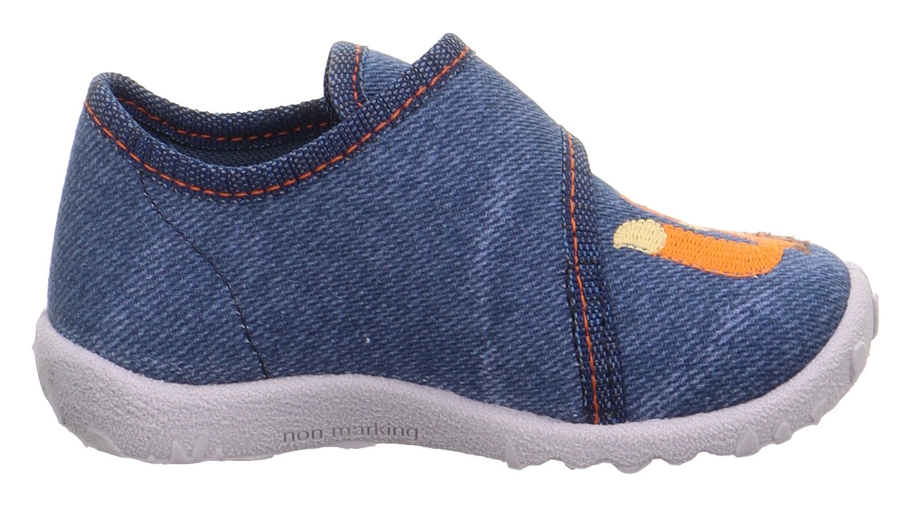 Superfit Hausschuh »SPOTTY WMS: Mittel«  Kindergartenschuh mit Klettverschluss, Größenschablone zum Download