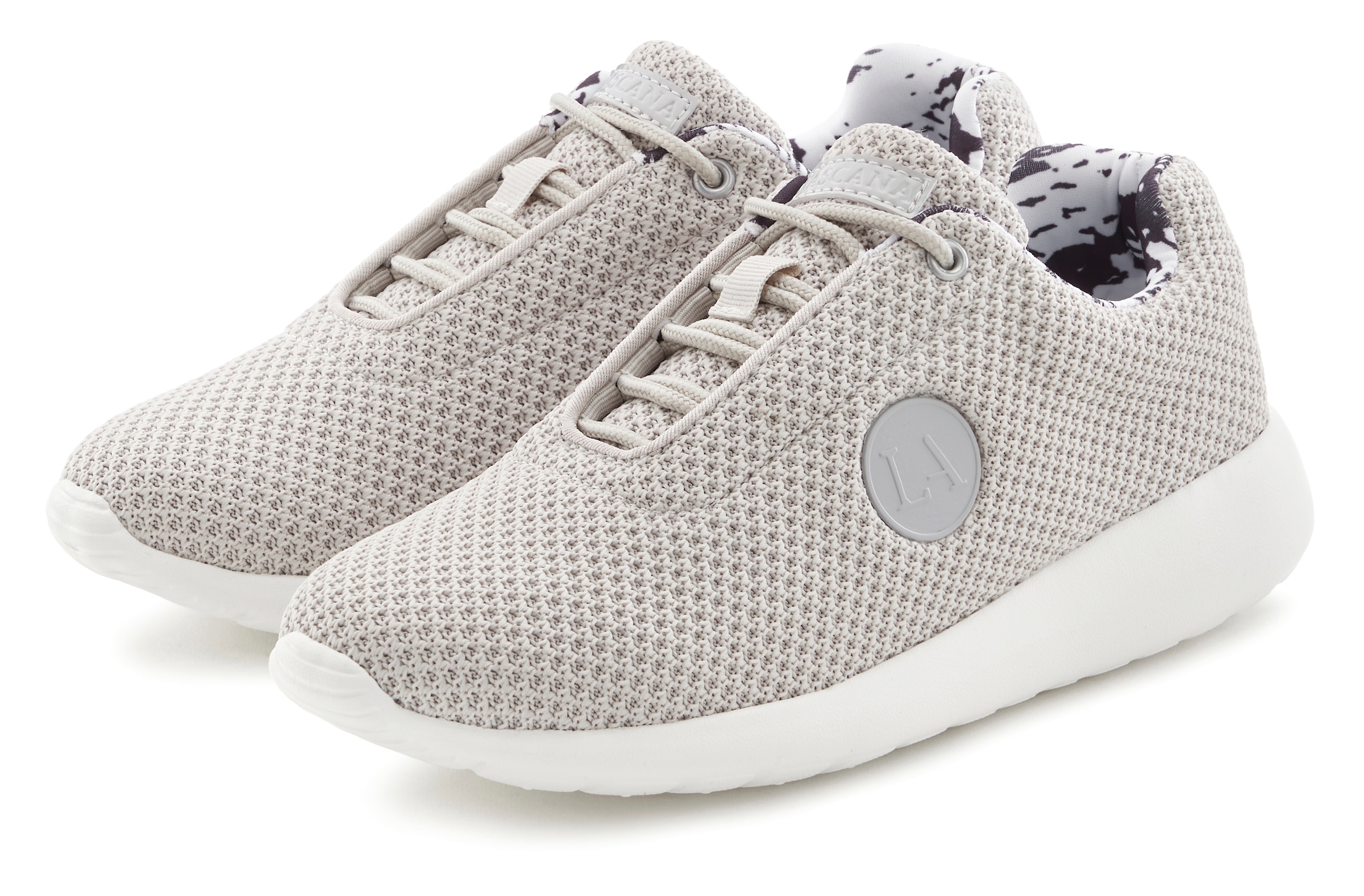 LASCANA ACTIVE Sneaker, mit Wohlfühlinnensohle, Schnürhalbschuh, Freizeitschuh VEGAN