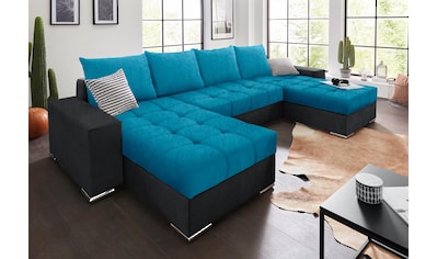 Jockenhöfer Gruppe Ecksofa »Salerno«, im Big-Sofa-Style, mit Kopf- bzw.  Rückenteilverstellung und Zierkissen kaufen bei OTTO