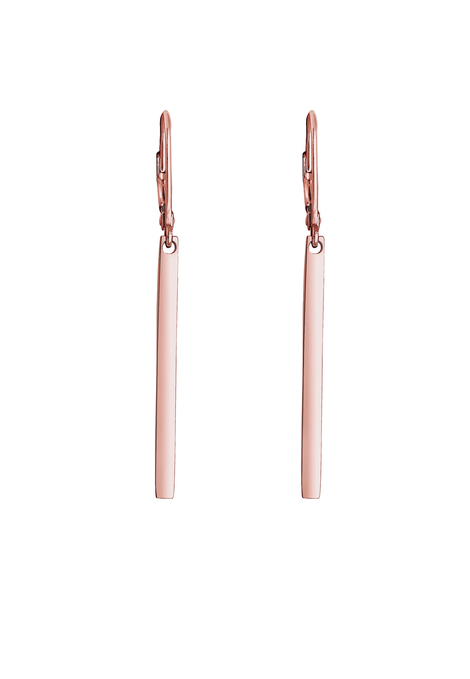Elli Paar Ohrhänger »Ohrringe Basic Hänger Geo Stab Look 925 Silber«