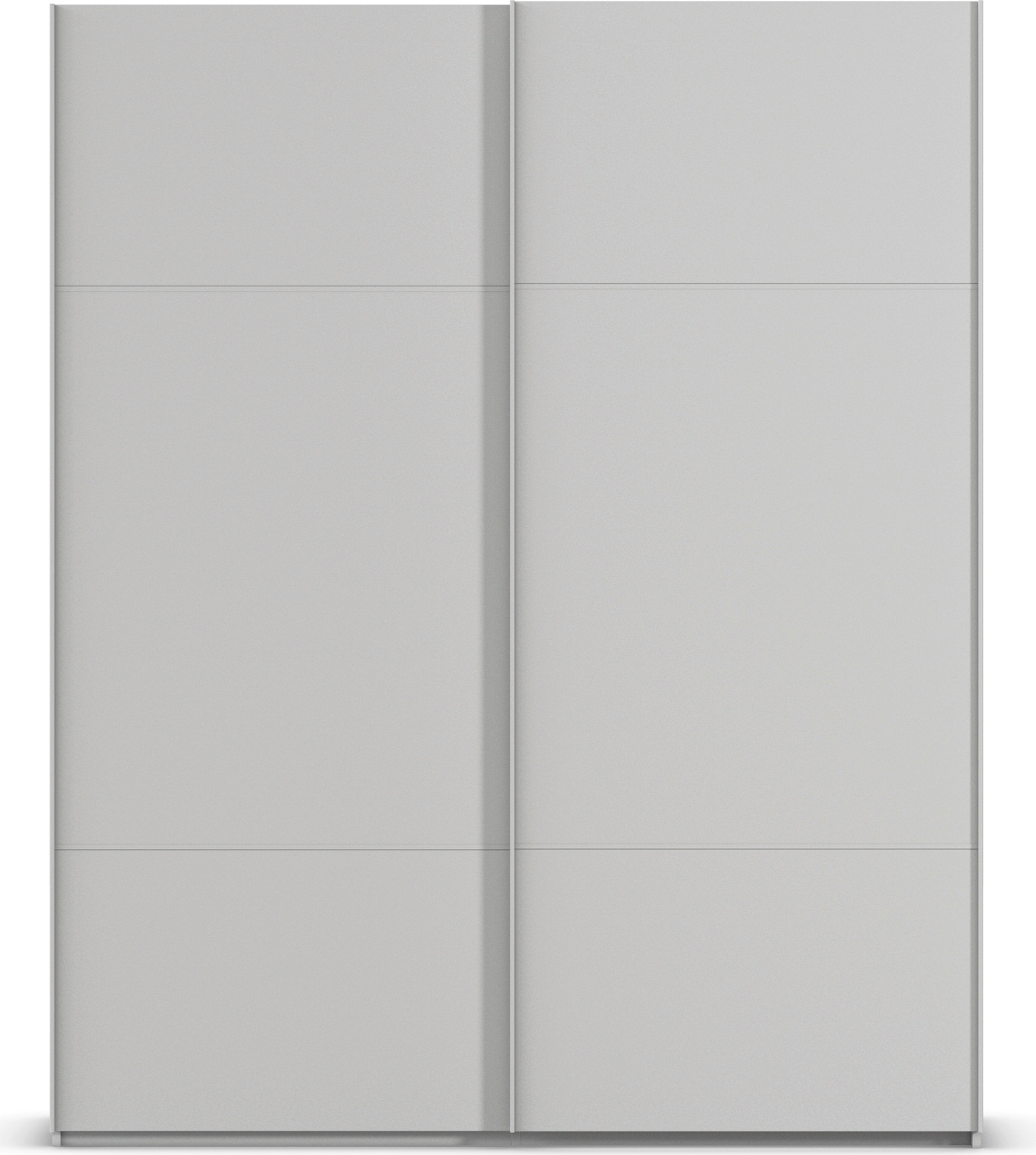 rauch Schwebetürenschrank »Kleiderschrank Schrank Garderobe Schlafzimmerschrank SCALE-TRIO« edle dreigeteilte Front, 2 Zierleisten in Griff-Farbe MADE IN GERMANY