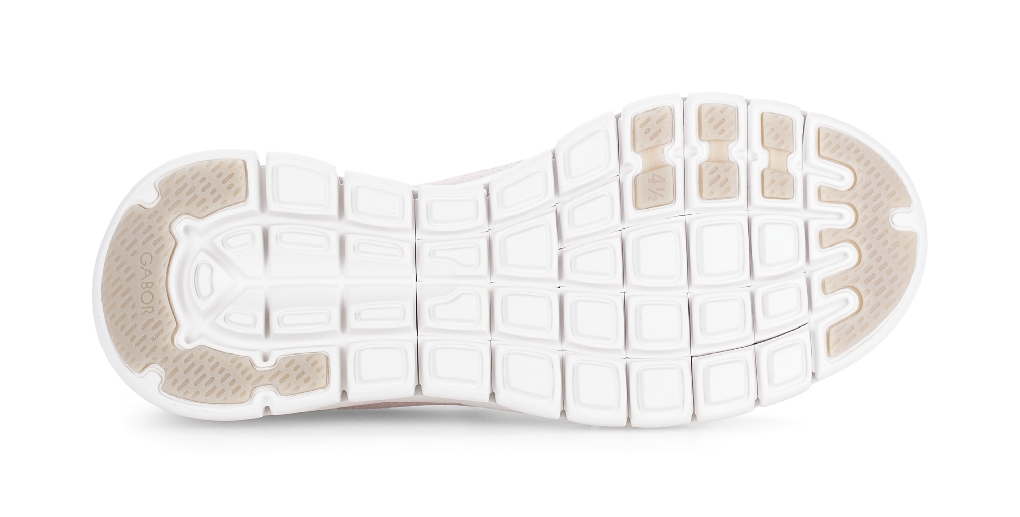 Gabor Slip-On Sneaker  Freizeitschuh, Halbschuh, Schnürer, mit elastischem Schnürsenkel