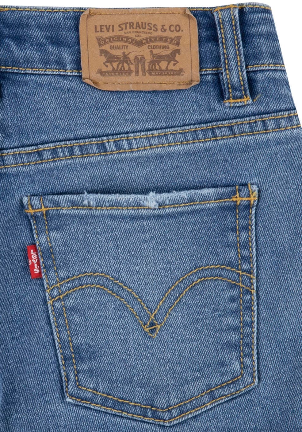 Levi's® Kids Jeansshorts »LVG GIRLFRIEND SHORTS«, for GIRLS