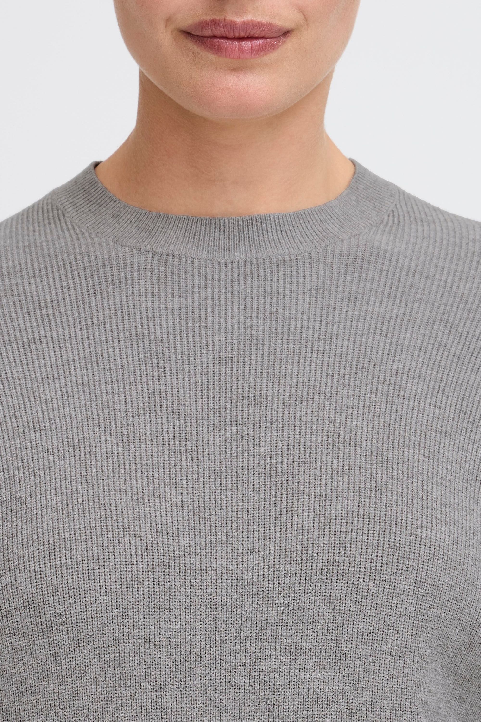 OXMO Strickfleece-Pullover »Strickpullover OXIFANSY«