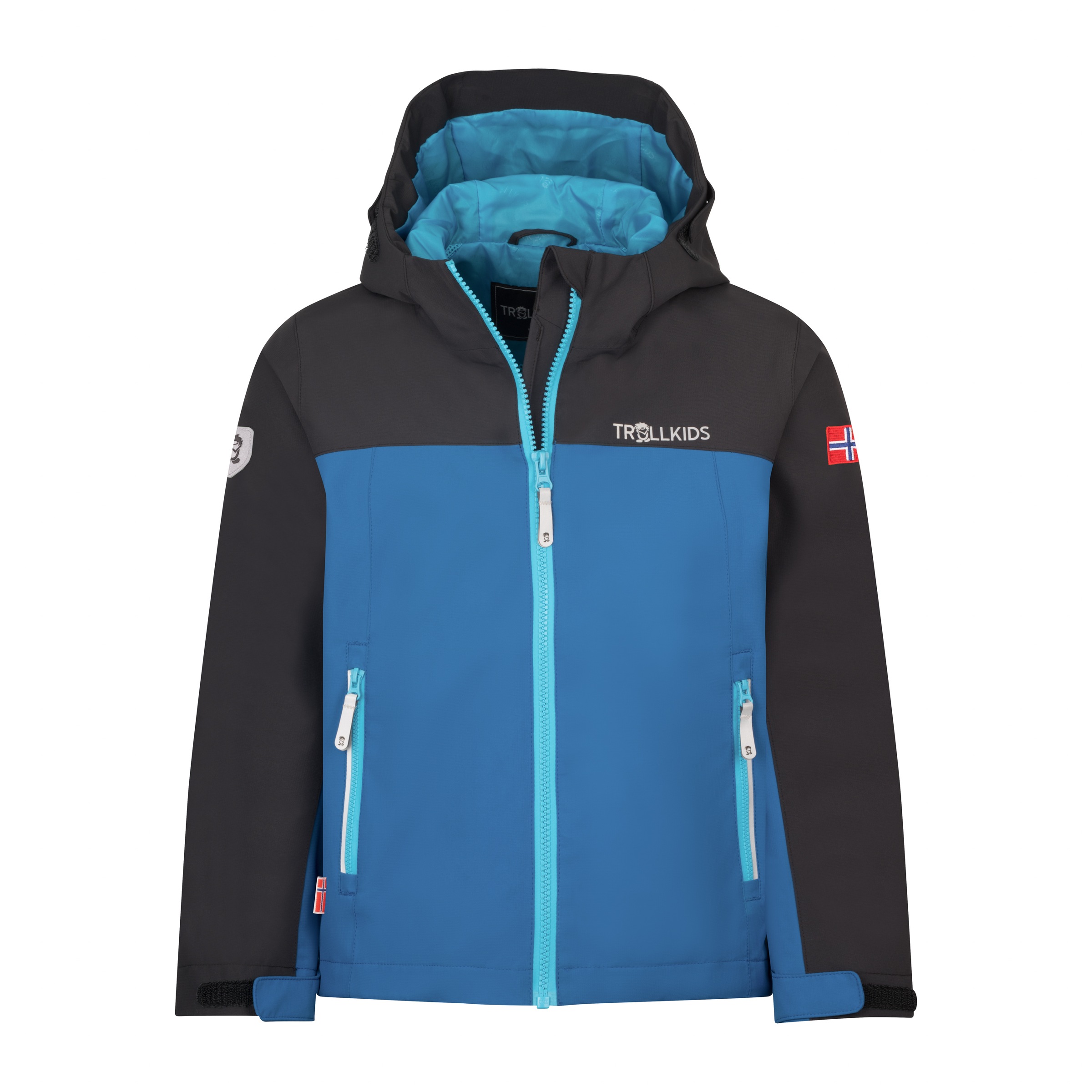 Trollkids Regenjacke »KIDS TELEMARK JACKET« 1 Stk. tlg. in schwarz, Größe 176