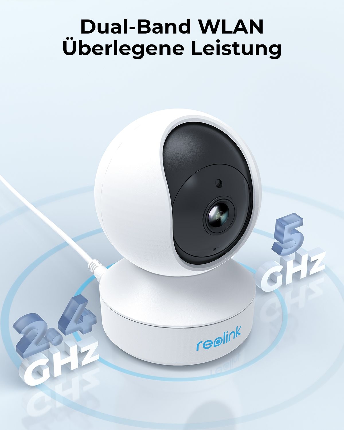 Reolink Überwachungskamera »E Series E330«, Innenbereich, Pan&Tilt, Dualband-WiFi