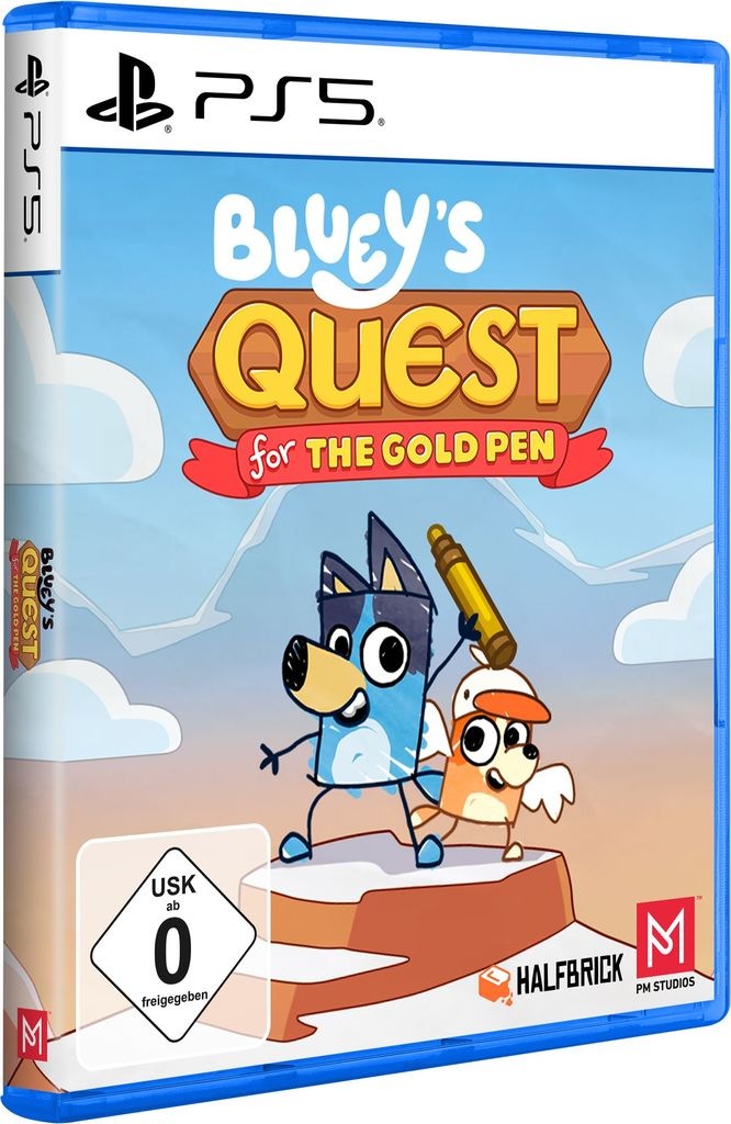 PM Studios Spielesoftware »Bluey's Quests for the Gold Pen« PlayStation 5