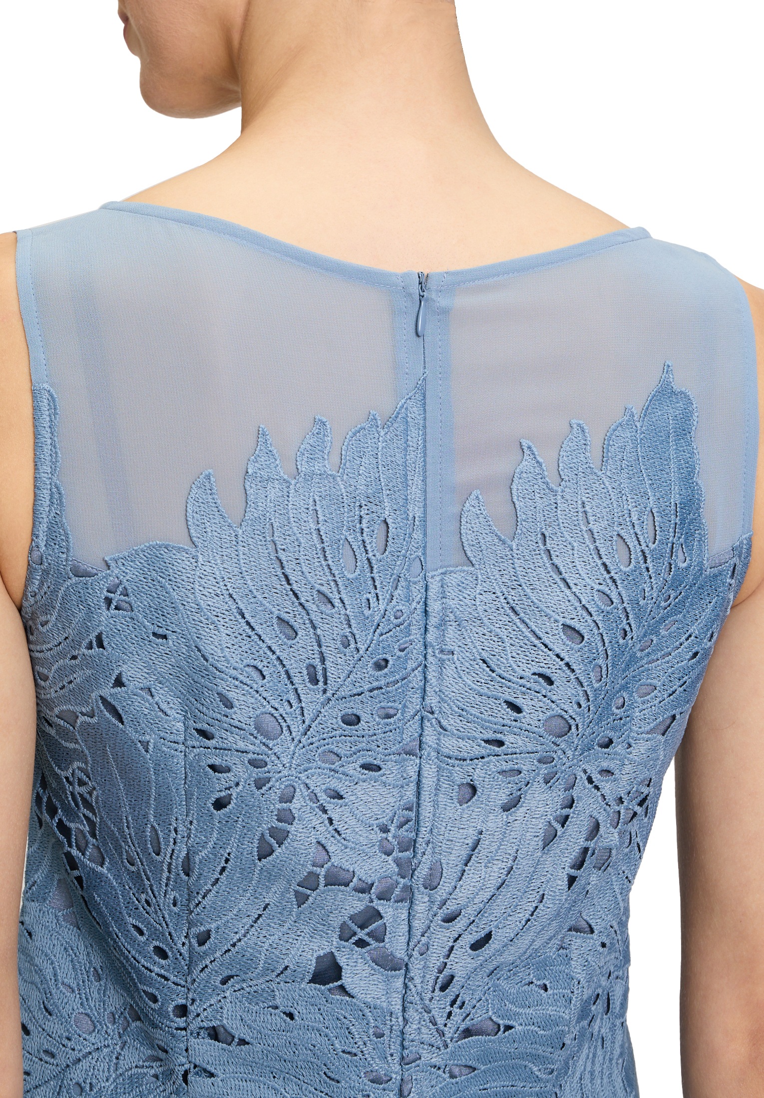 Vera Mont Chiffonkleid »Chiffonkleid mit Stickerei«