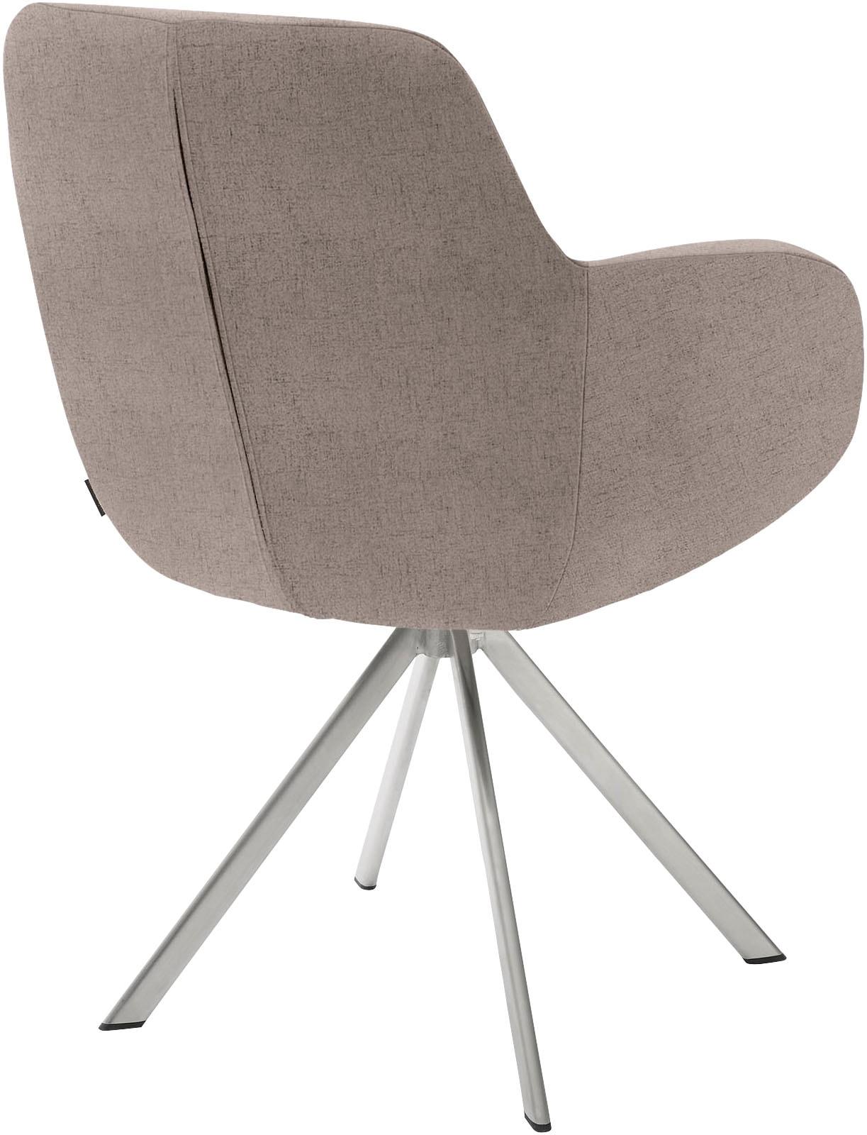 Musterring Esszimmerstuhl »Tavia« (Set) 2 Stk.Stativgestell Edelstahl, wahlweise mit Drehfunktion, diverse Farben