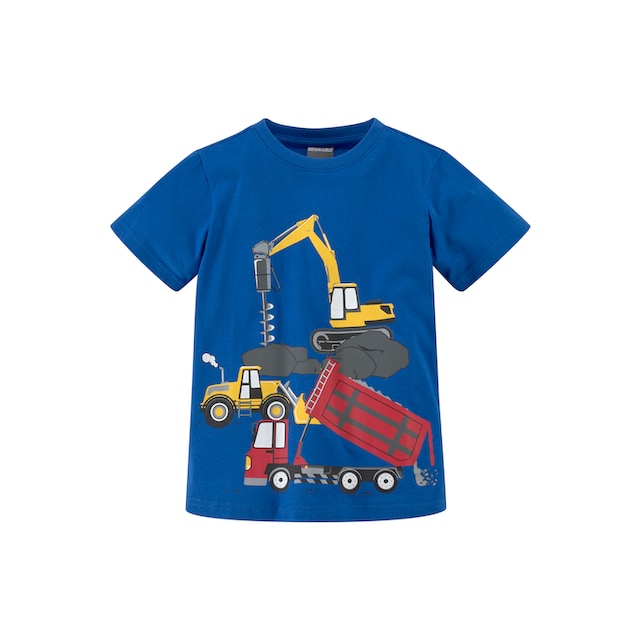 KIDSWORLD T-Shirt »BAUMASCHINEN«, Spruch online bei OTTO